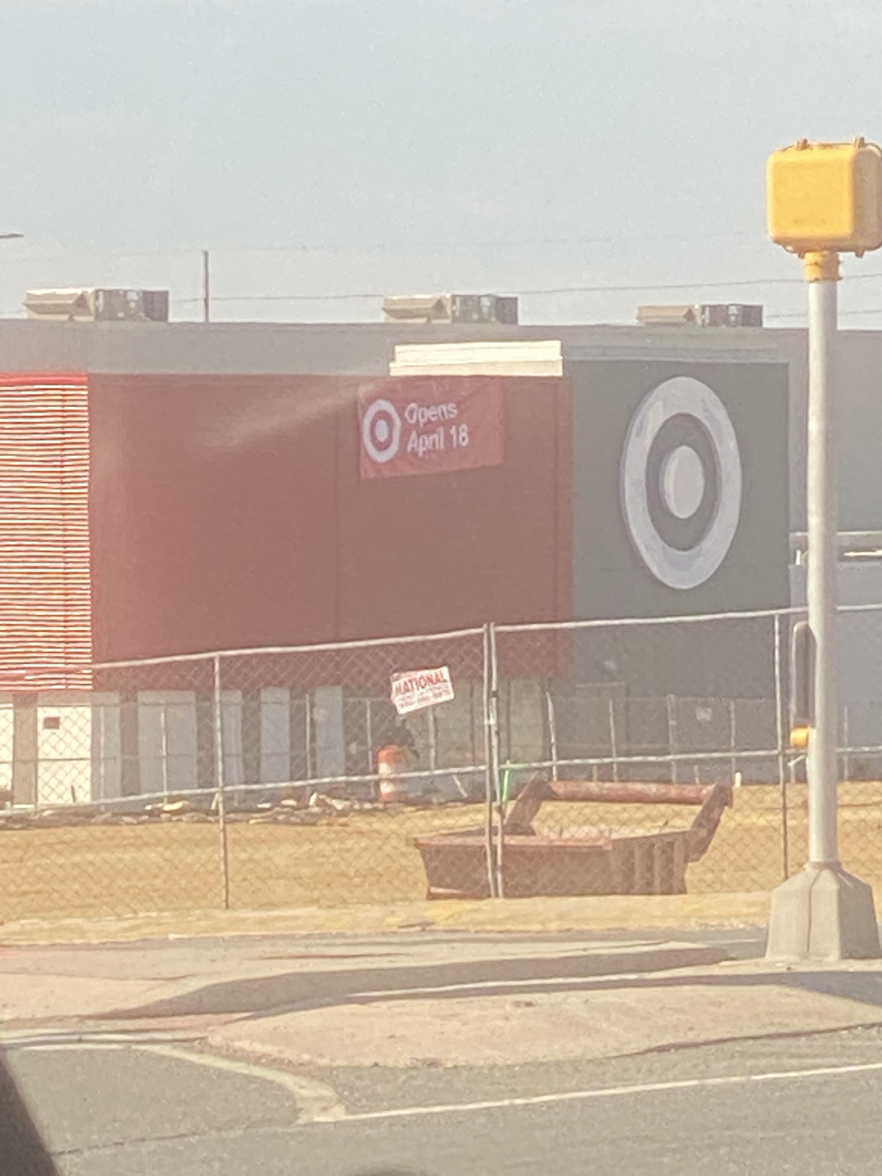 The new Target that is located at Prices Corner will open on April 18