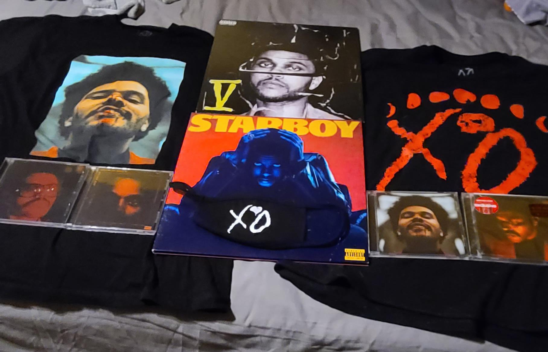 Current Merch Collection, im new to The Weeknd and hoping to get more