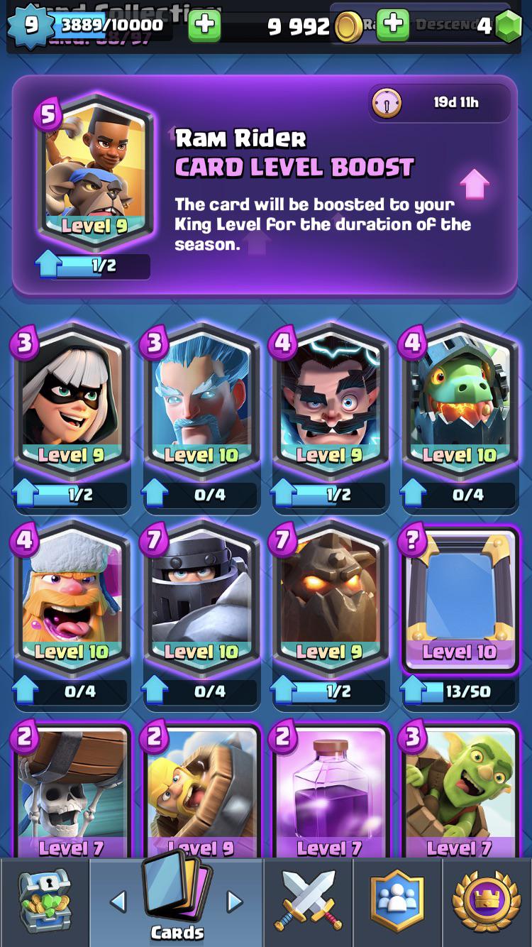 Any good decks for end of Challenger II these are all legendaries I have and I have all other