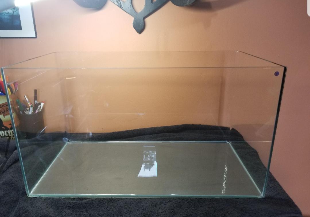 Curved edge rimless aquarium. 15gallon. 4mm thickness. Okay or no? r