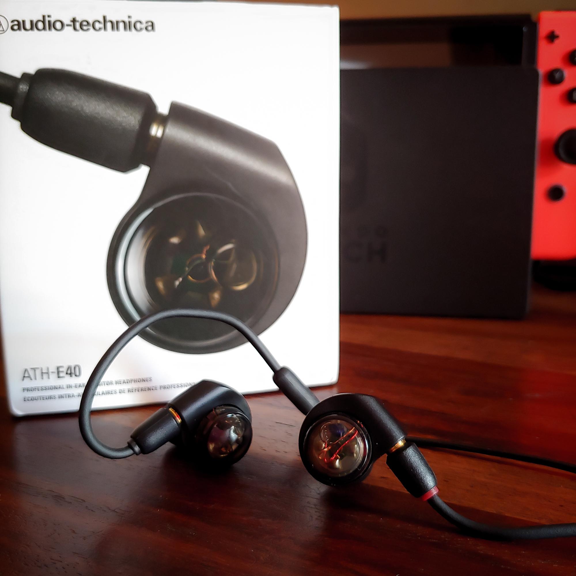 Audio Technica ATH E40 My first impression of these IEMs is good