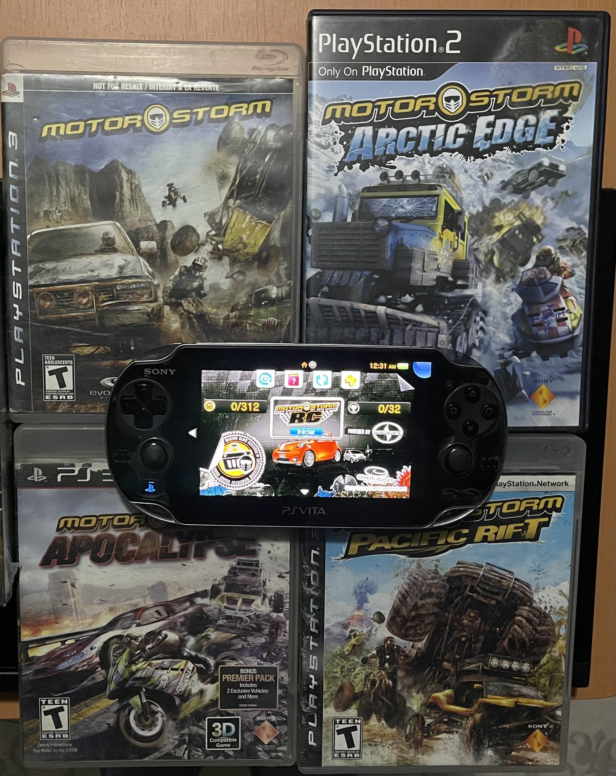 Reminder that every "MotorStorm" title can be played on a PS3 (for