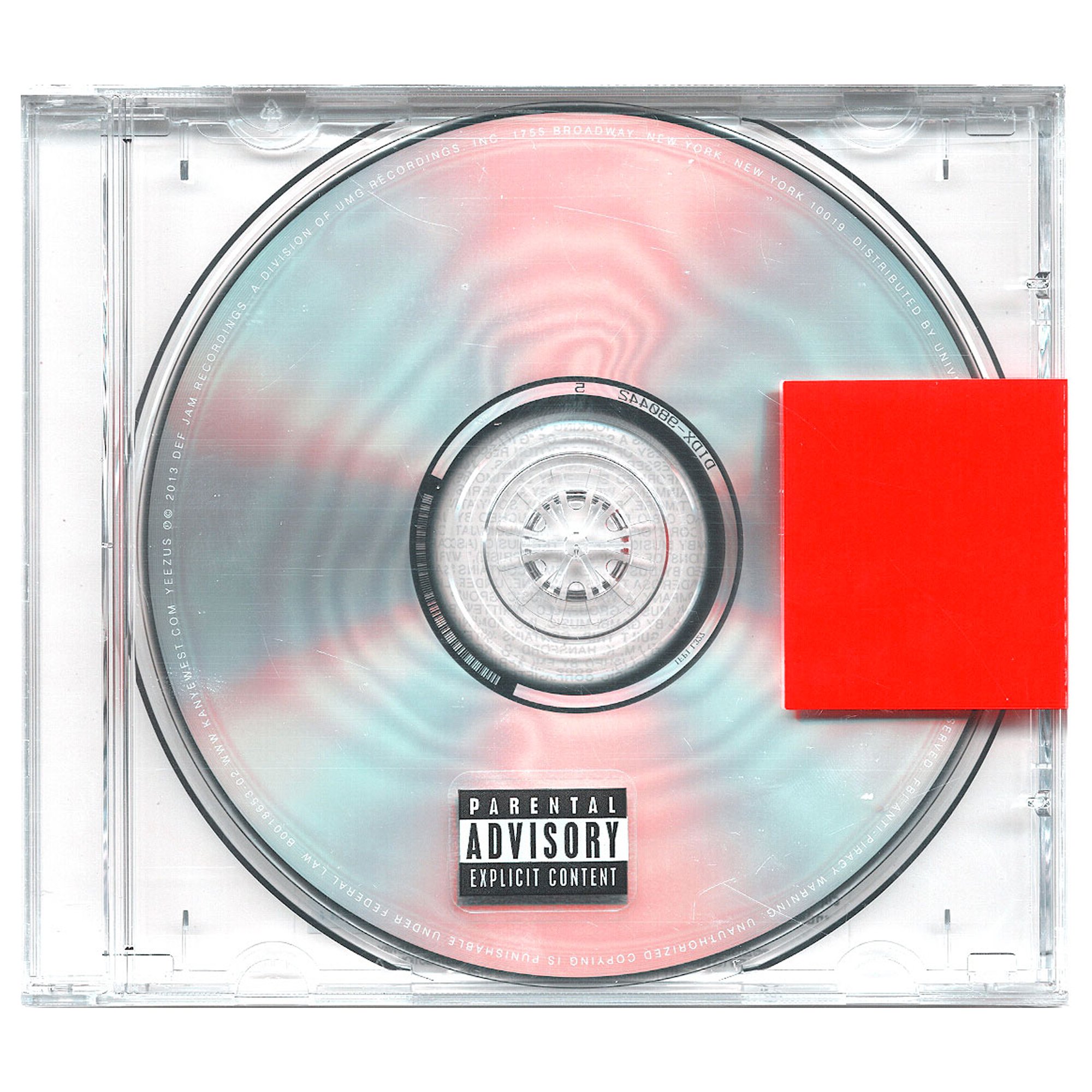 I bought yeezus and got I slightly different cover. Anyone else got