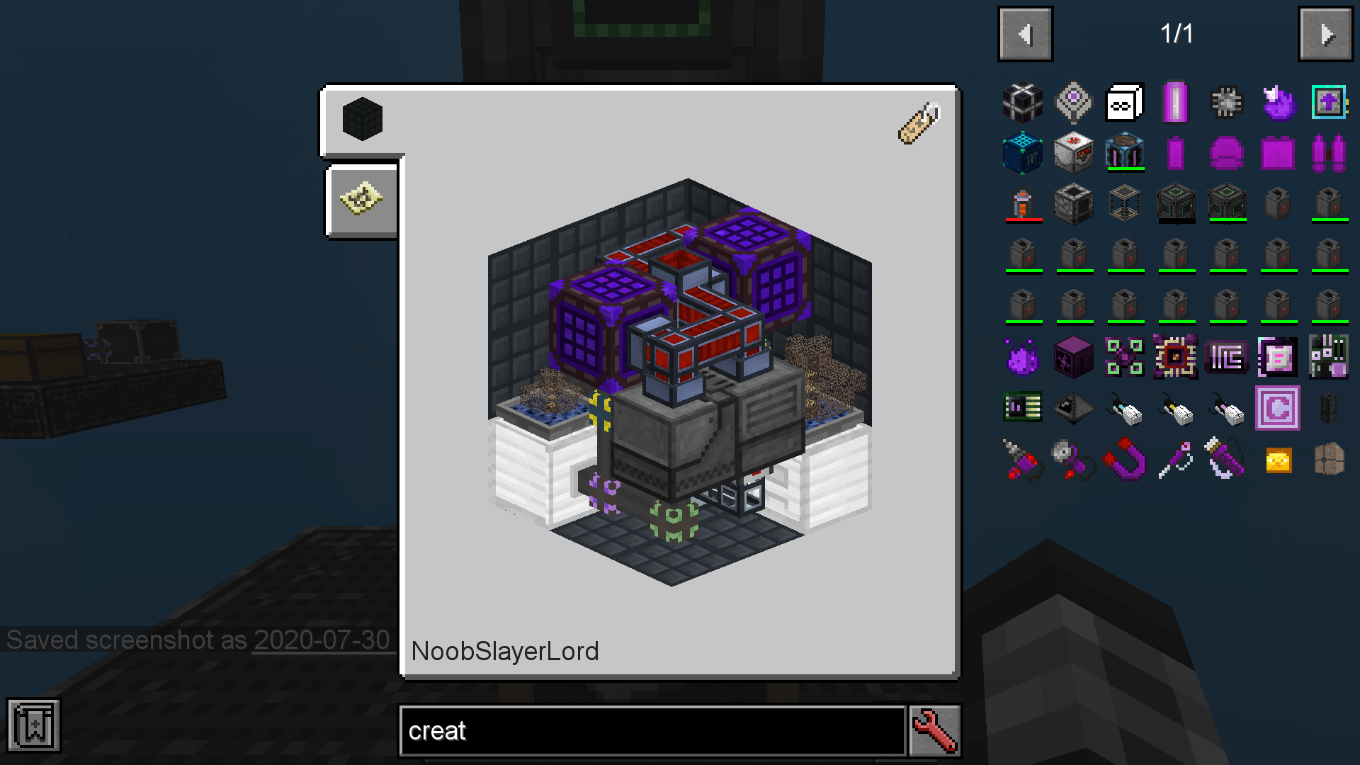 [Sky Factory 4] Condensed down 2 iron bonsais growing, crafting, and