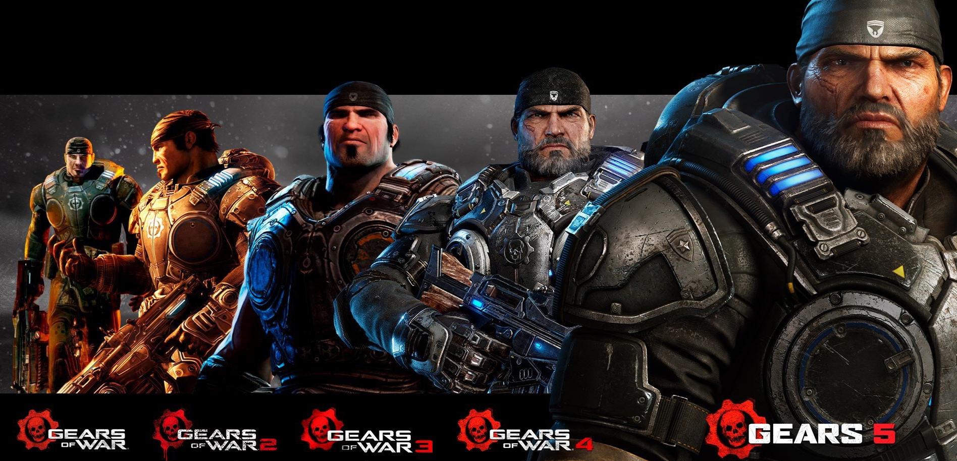 The evolution of Marcus Fenix r/xboxone