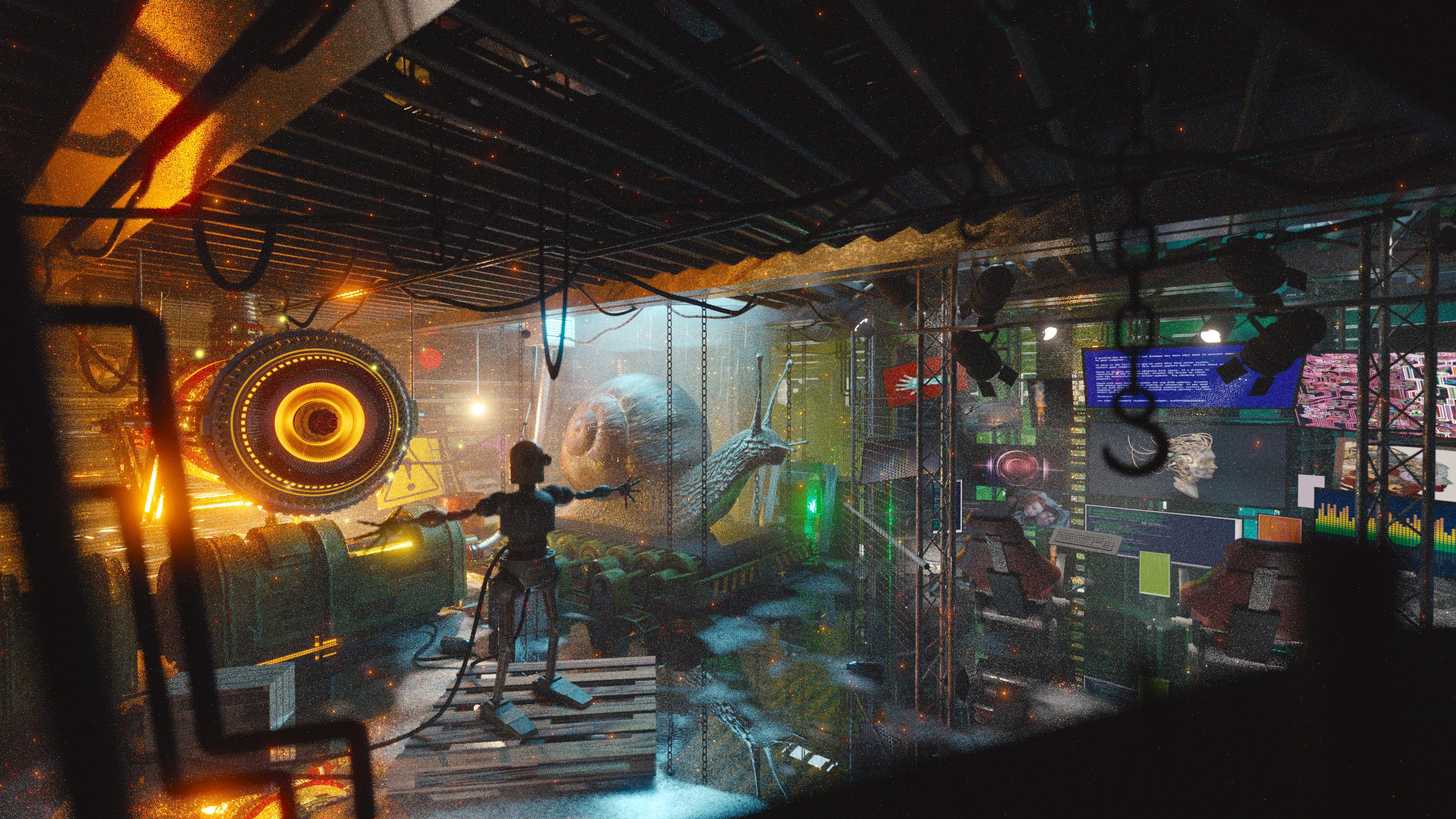 Meanwhile...in the basement r/blender