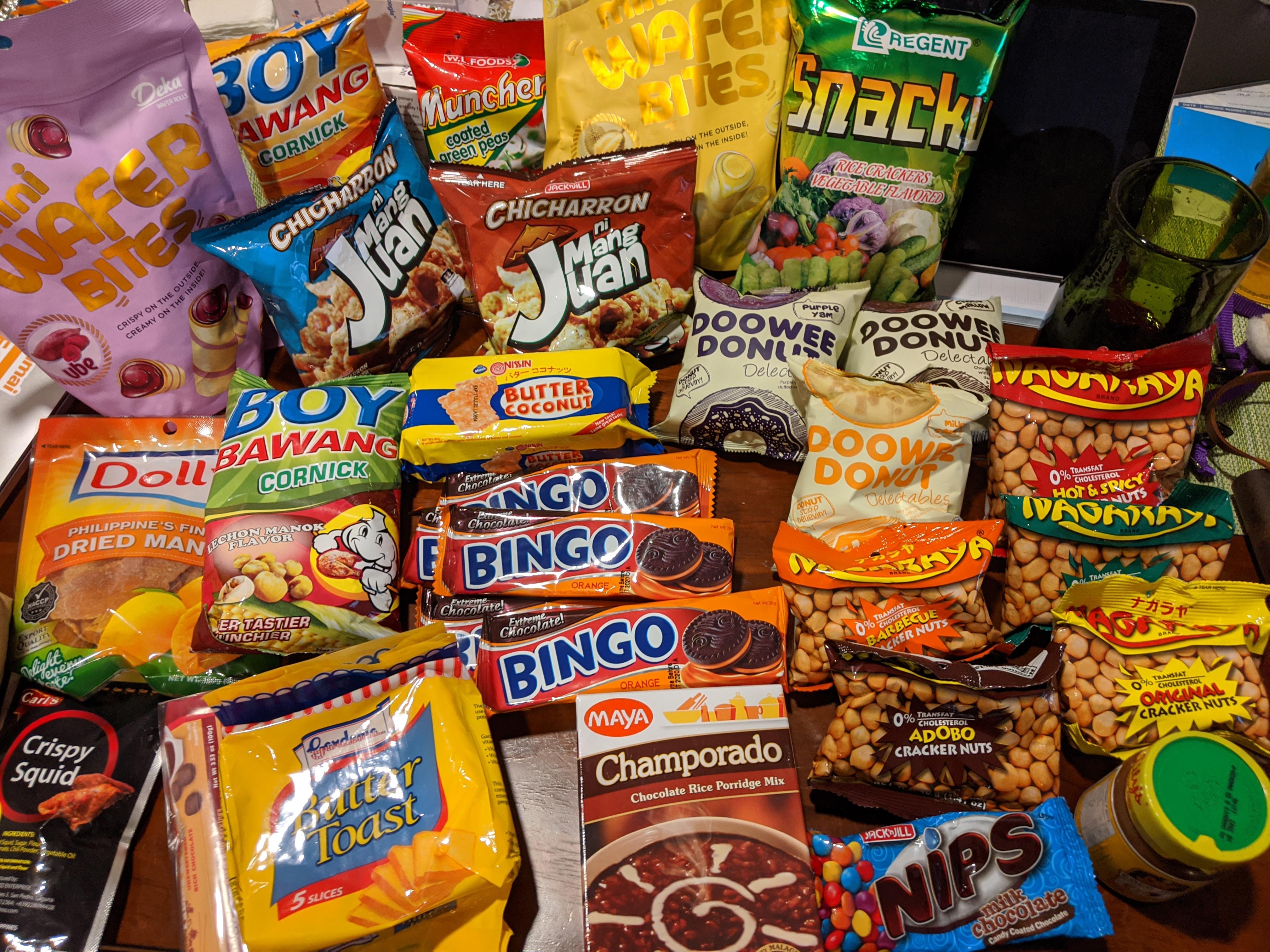 So many great snacks from the Philippines to try thanks, u/Obosen