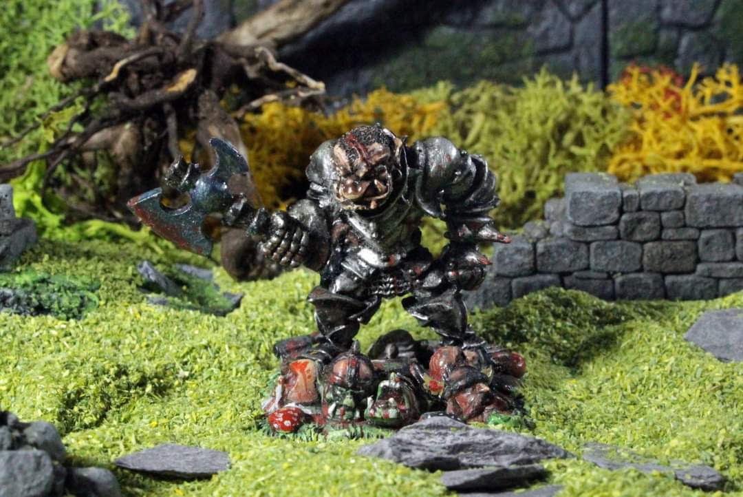 The original badass ogre, Skrag the Slaughterer and his lovely