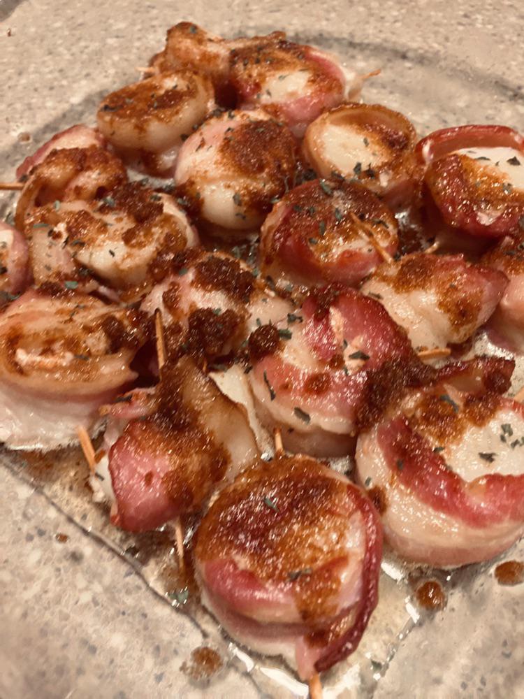 [Homemade] Bacon Wrapped Scallops!!! r/food