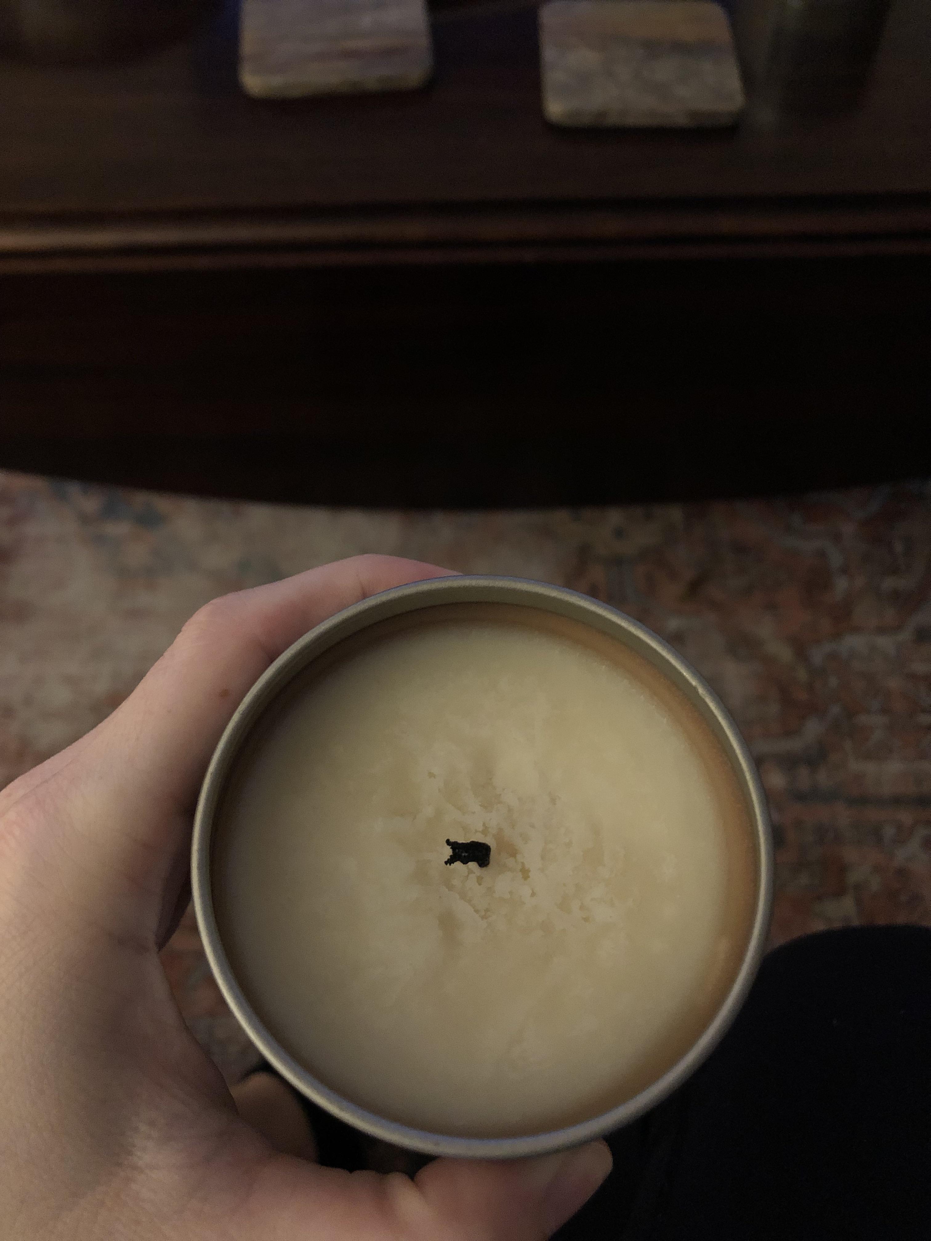 Soy 464 candle looks very rough after burning. Any advice? r/candlemaking