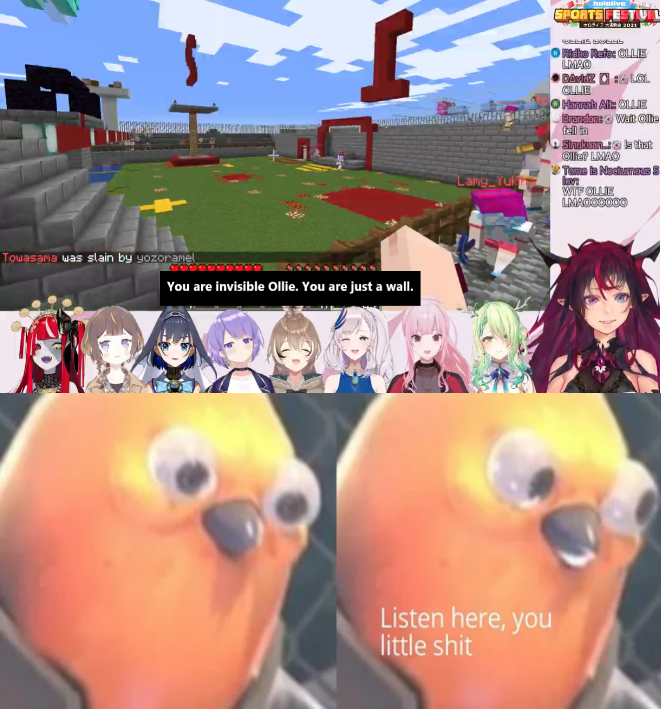 Ollie, you are a wall r/Hololive