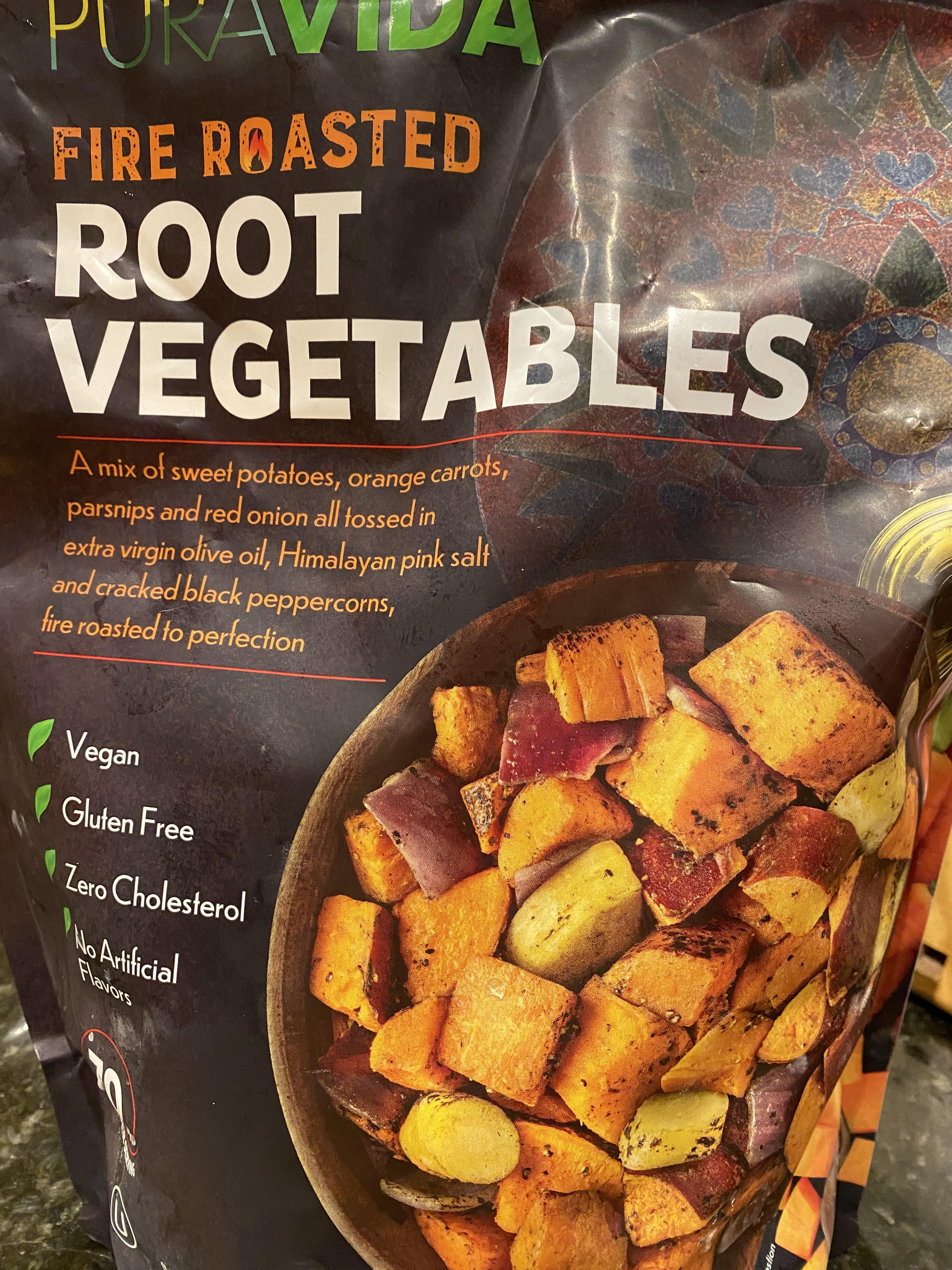 PSA Pura VIDA Fire Roasted Root Vegetables are a great shortcut for