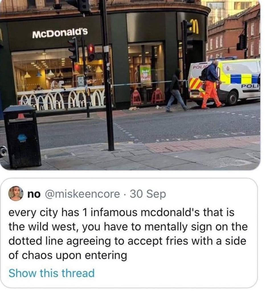 I reckon it's William St Maccas for Perth. perth