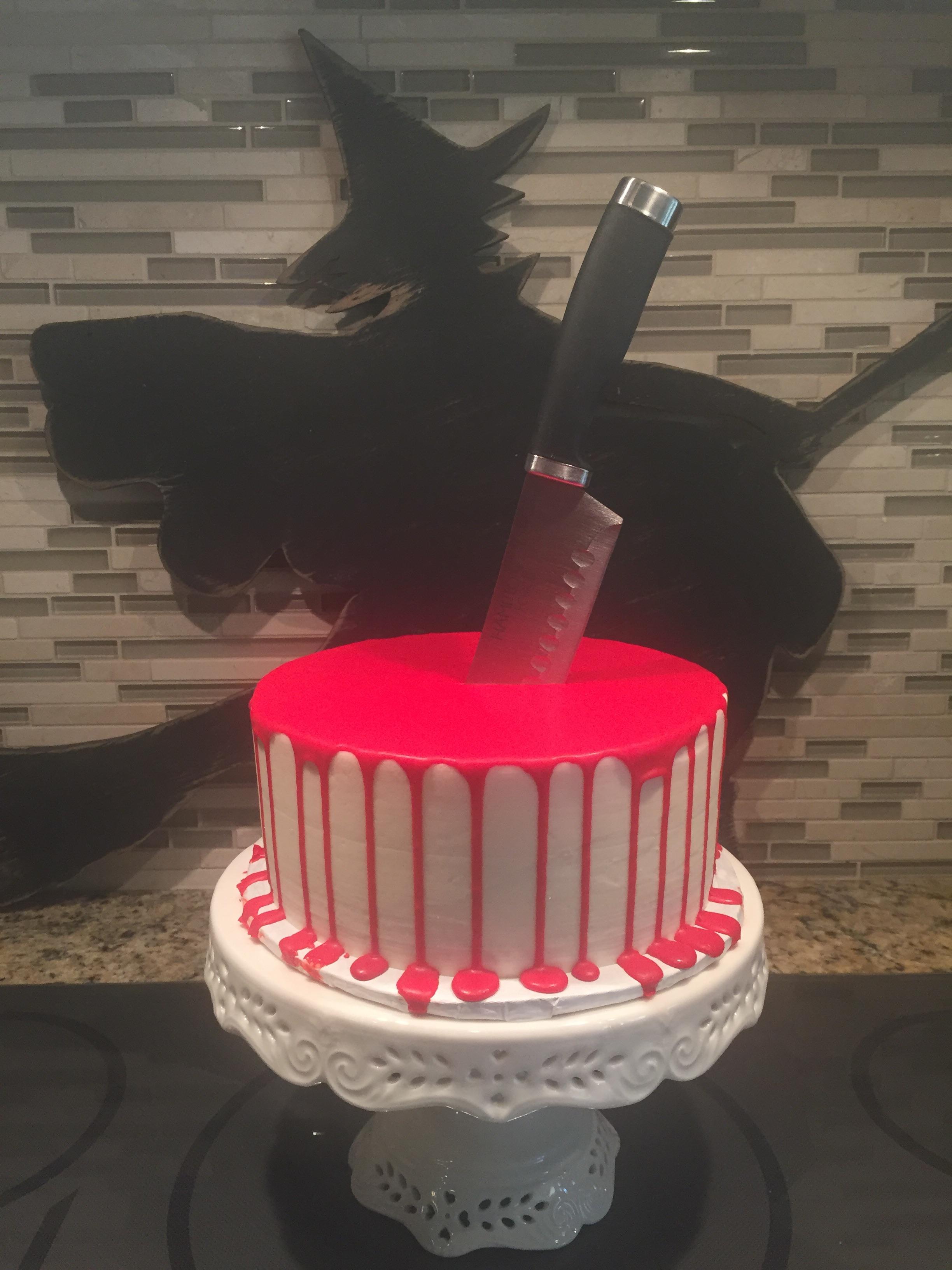 One of my two Halloween Birthday cakes from last year halloween