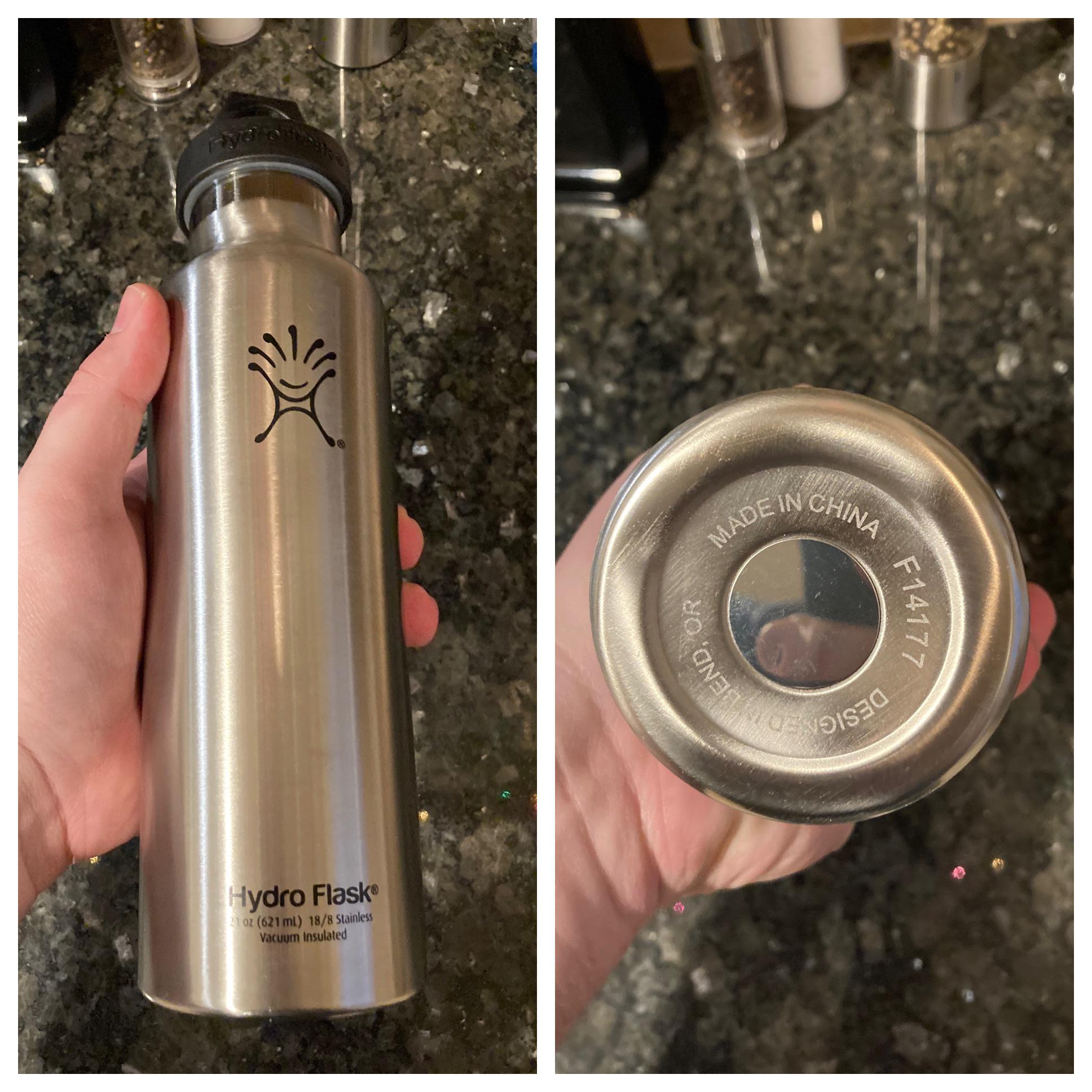 Hydro flask detectives… I picked up a classic stainless steel with the
