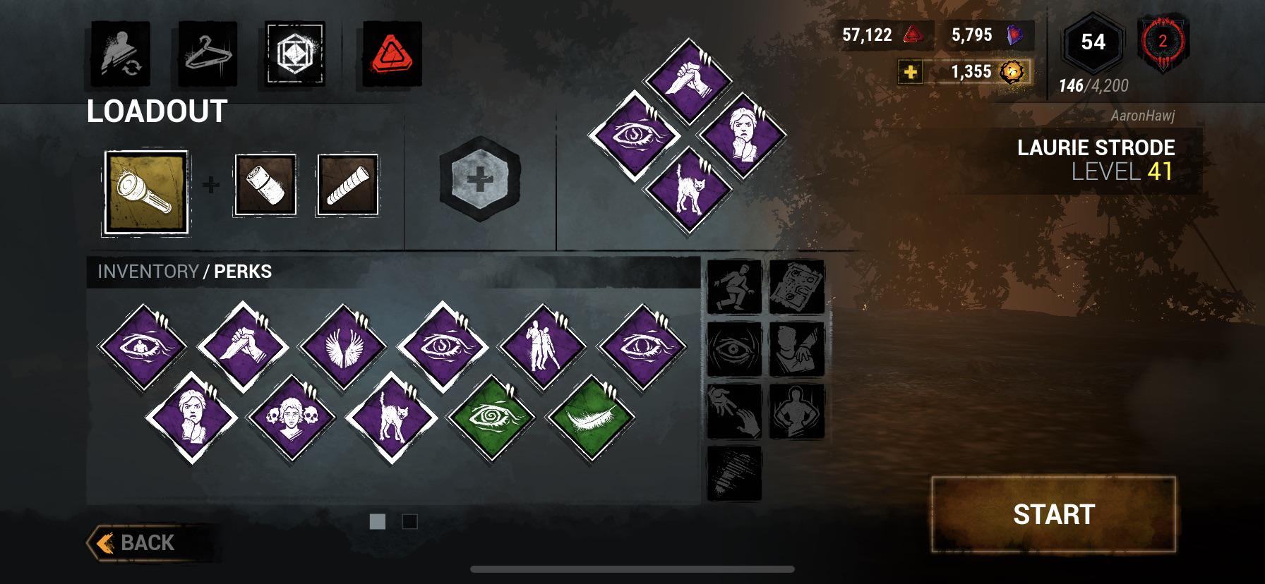 My perk build. Kindred for campers and solo Q to help out my team