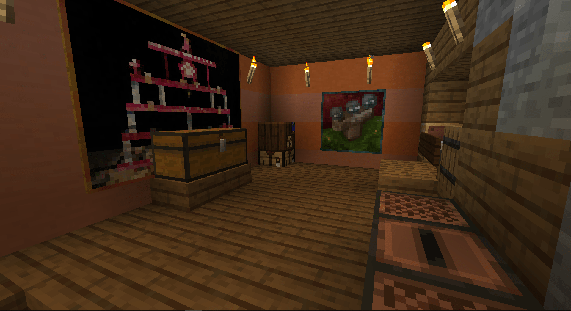 Looking for decor ideas for my survival bedroom r/Minecraft