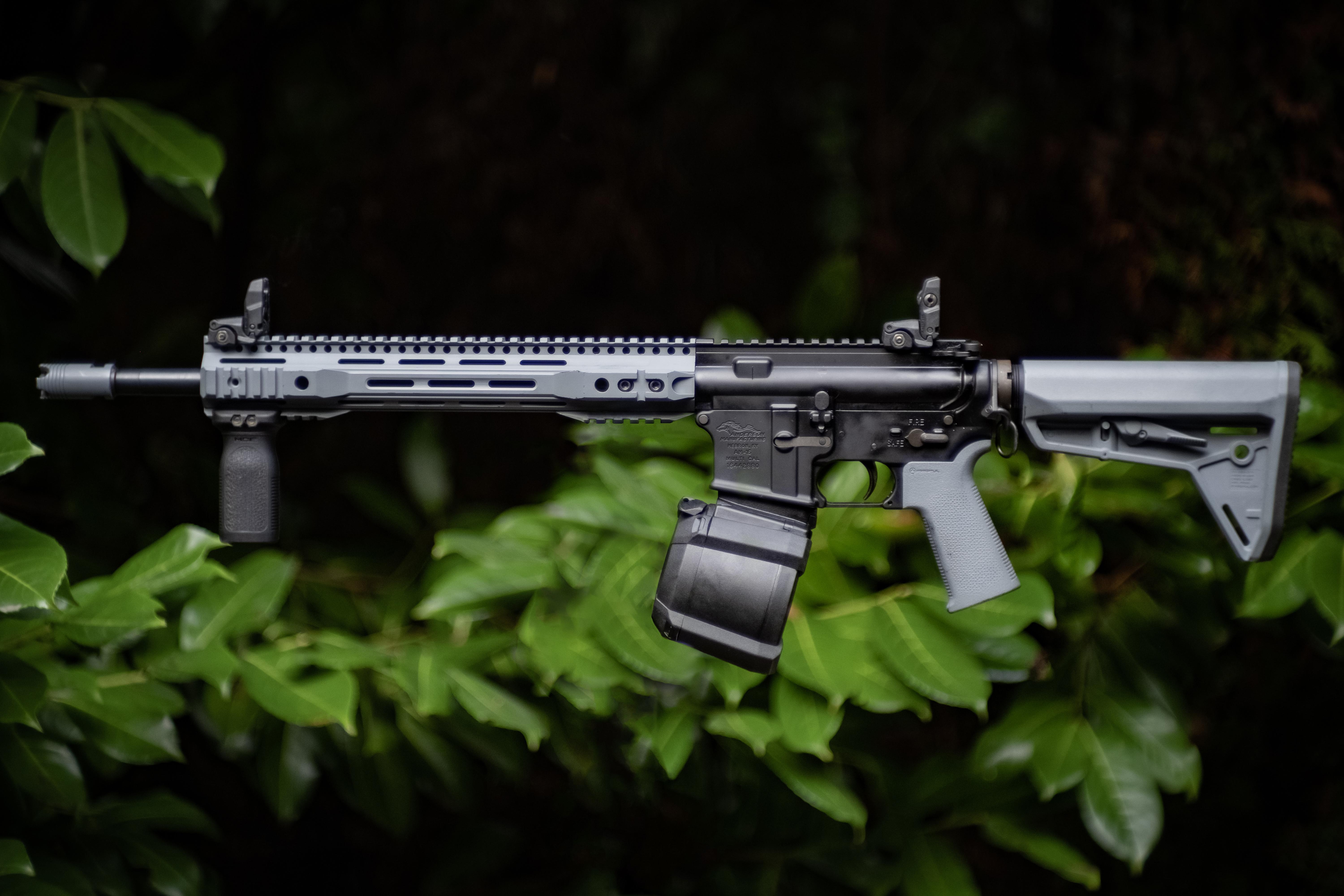 AR15. It's grey and it shoots. r/GunPorn