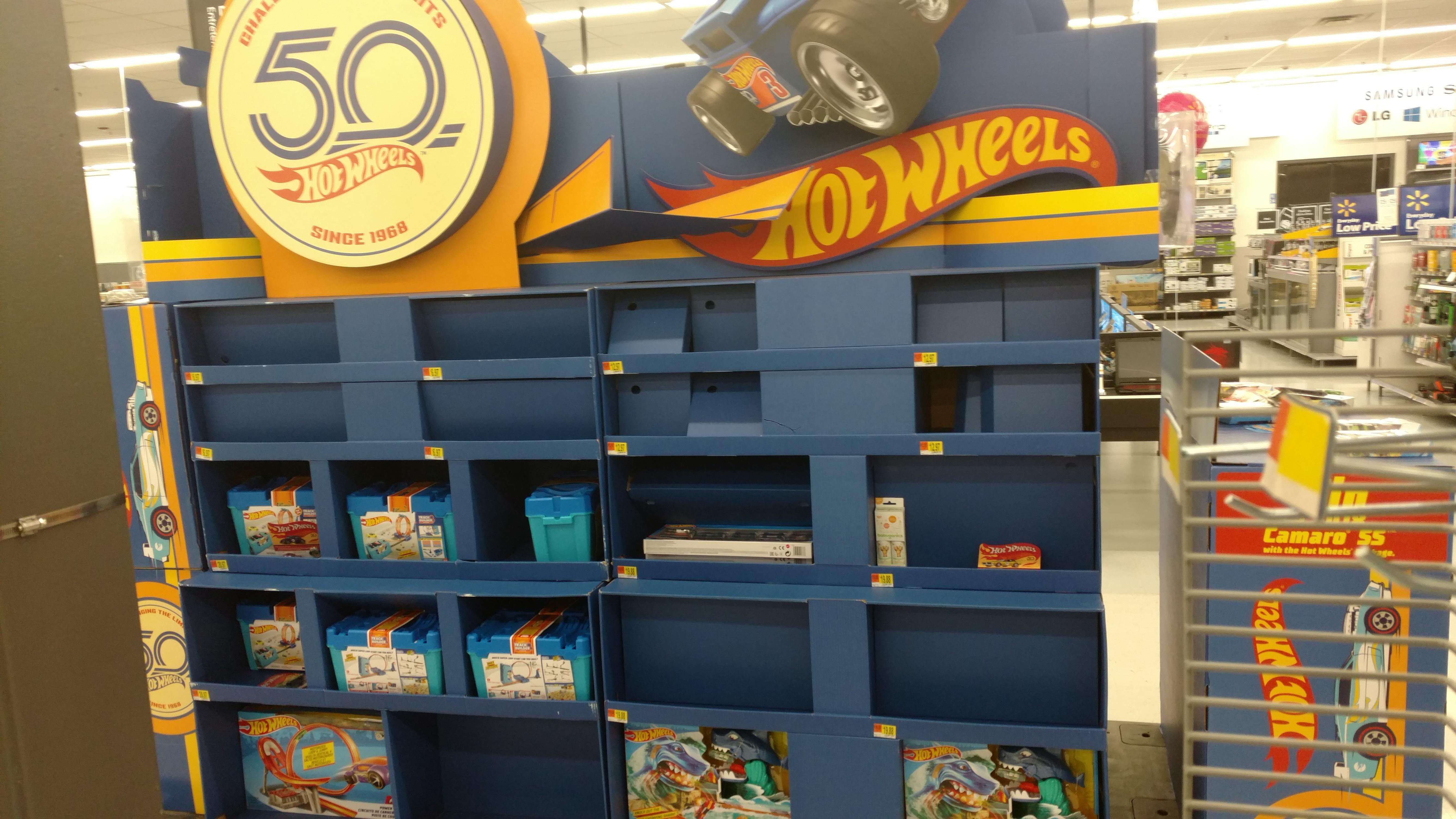 "Honey, get over to Walmart after work. They're setting up a big Hot