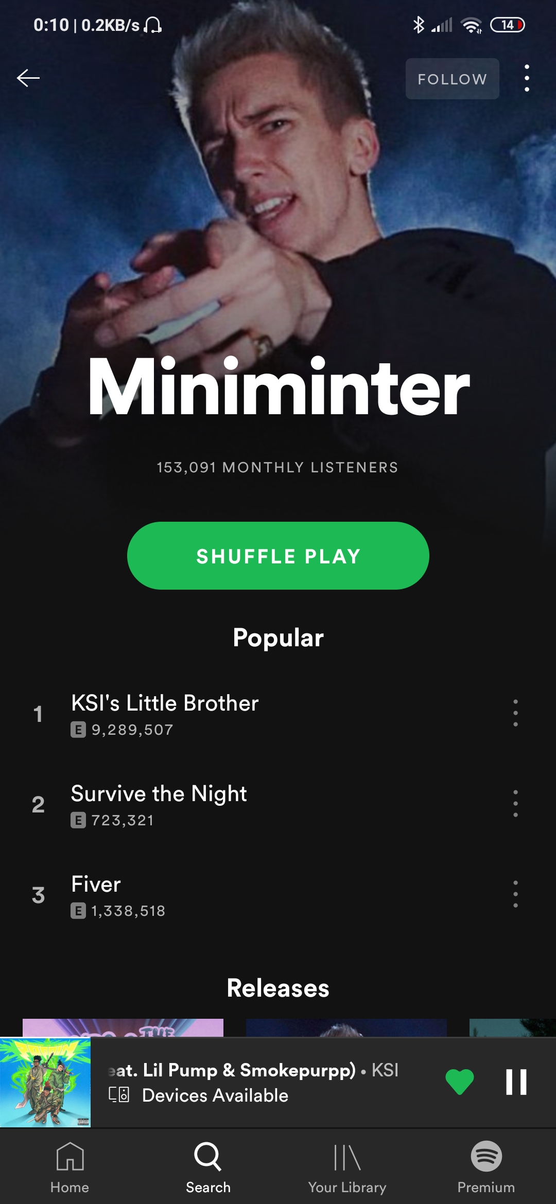 Lets please get this legend to more monthly listeners than rice 🍚 r/ksi