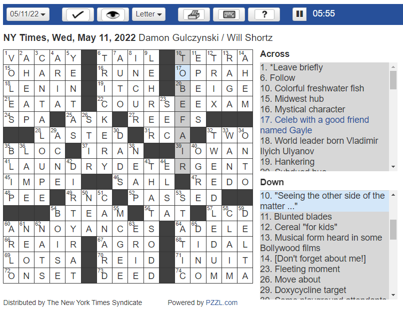 So you were doin' the New York Times crossword the other dayyyyy Letterkenny