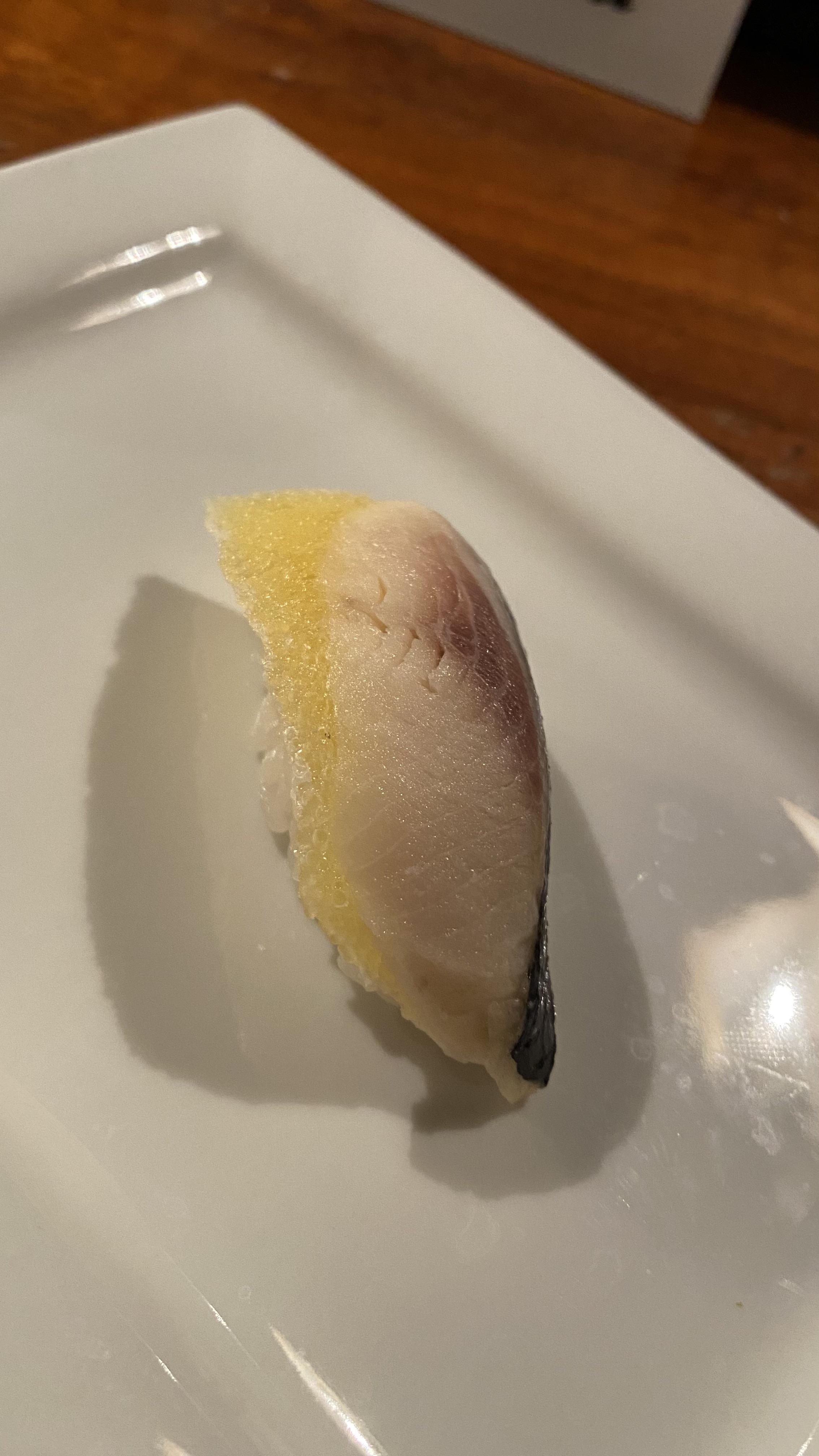 Trying something new, house cured herring with roe attached from the