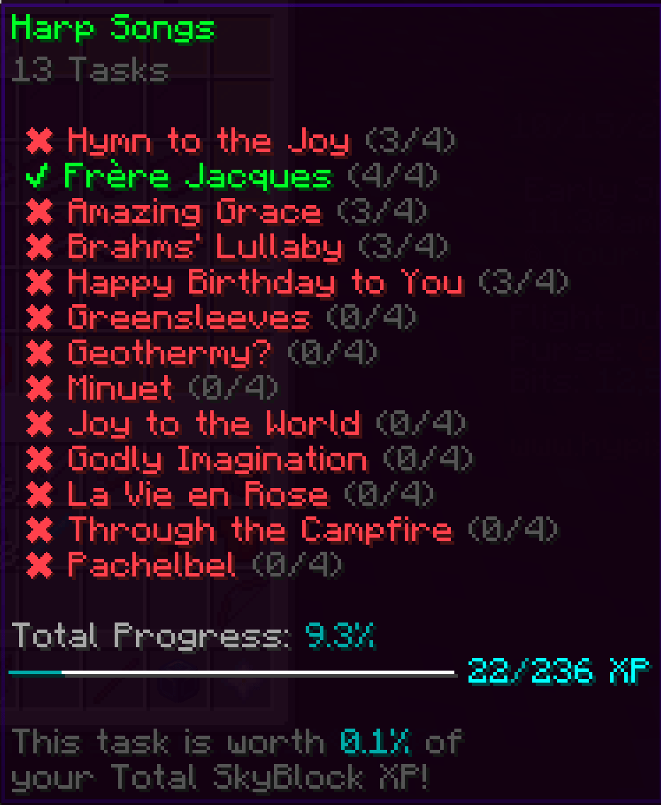the fact that this is worth so much xp (the last 2 songs basically give you an entire level