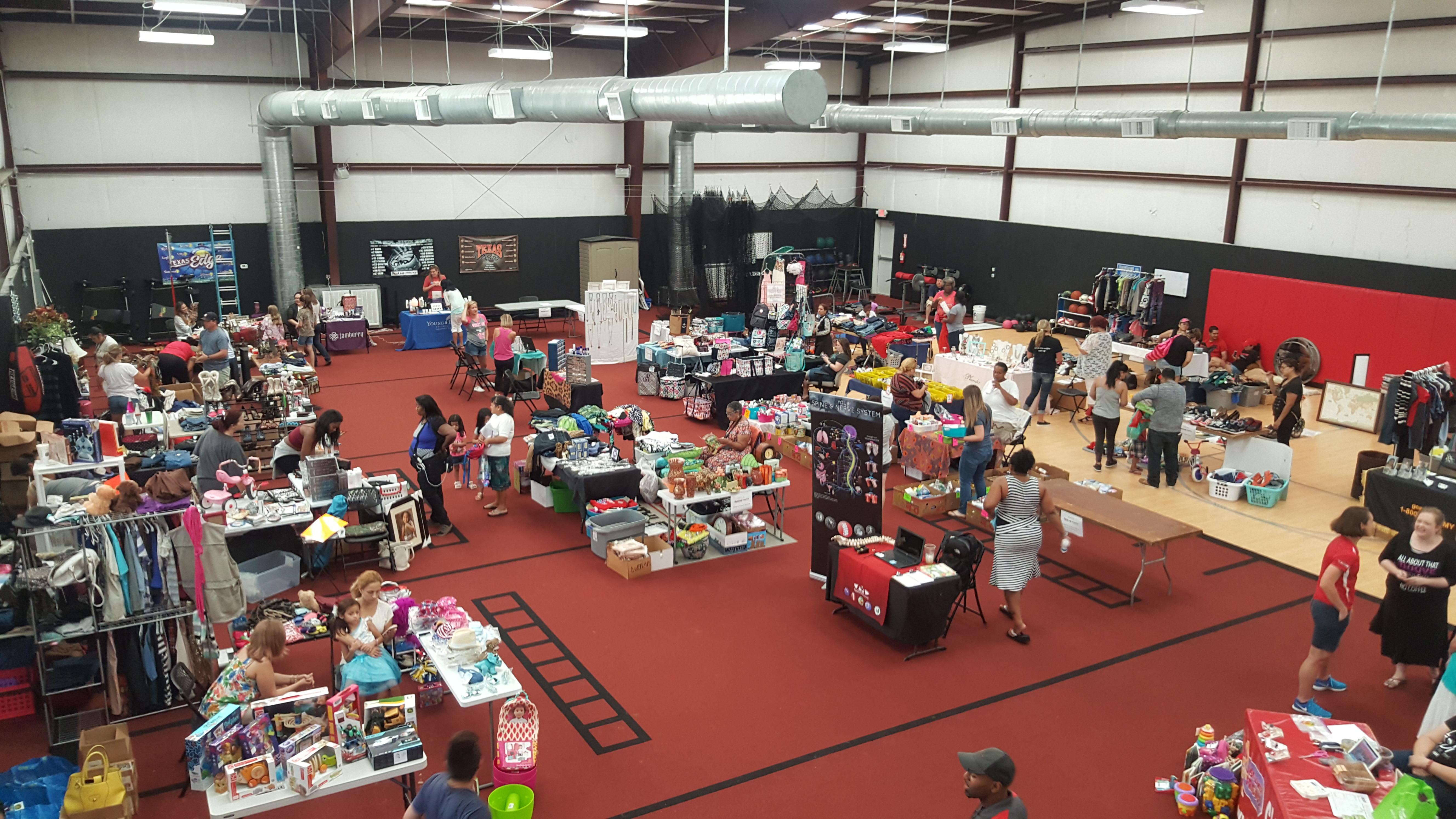 Garage Sale Underway at RedLine Athletics at 602B Todd Dr., Oak Ridge