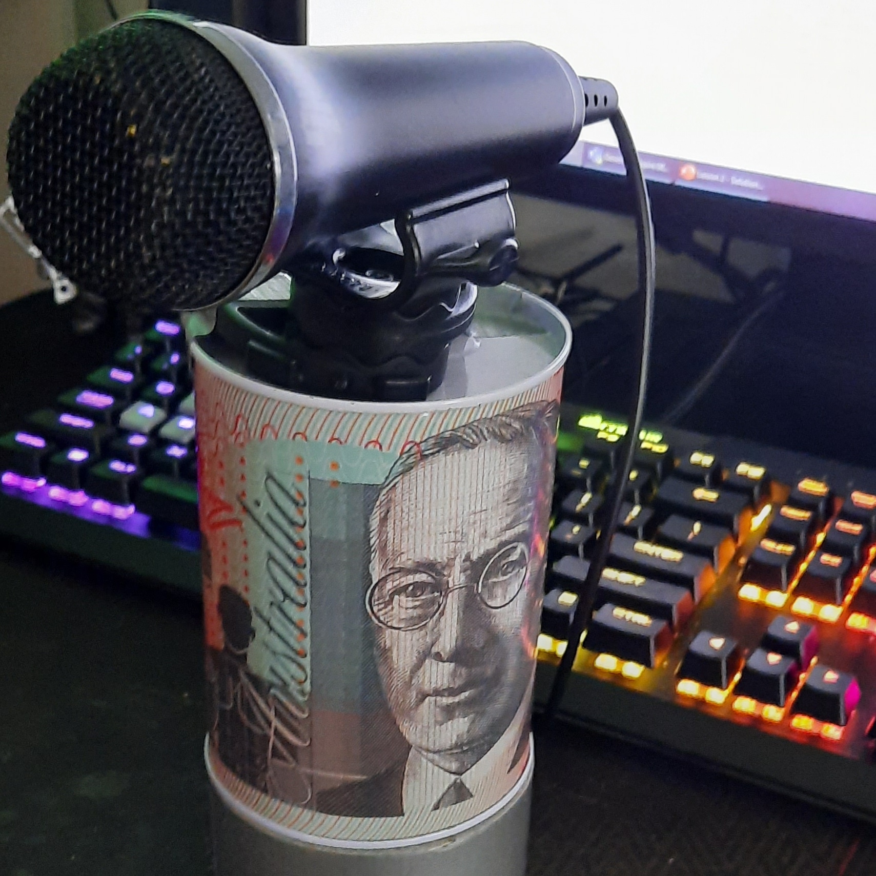 Home Made Mic Stand r/pcmasterrace