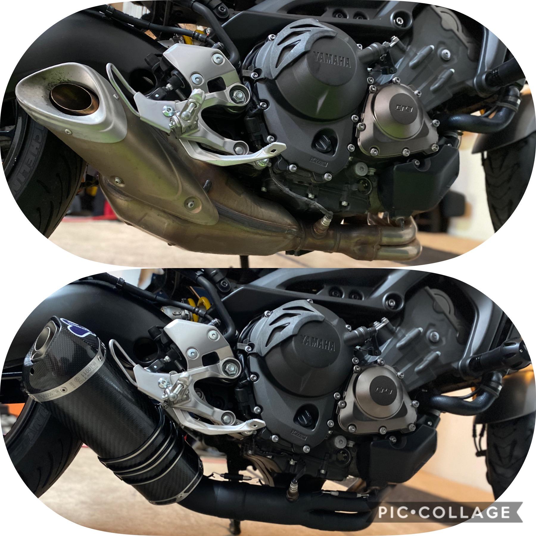 Nice little upgrade today! r/FZ09