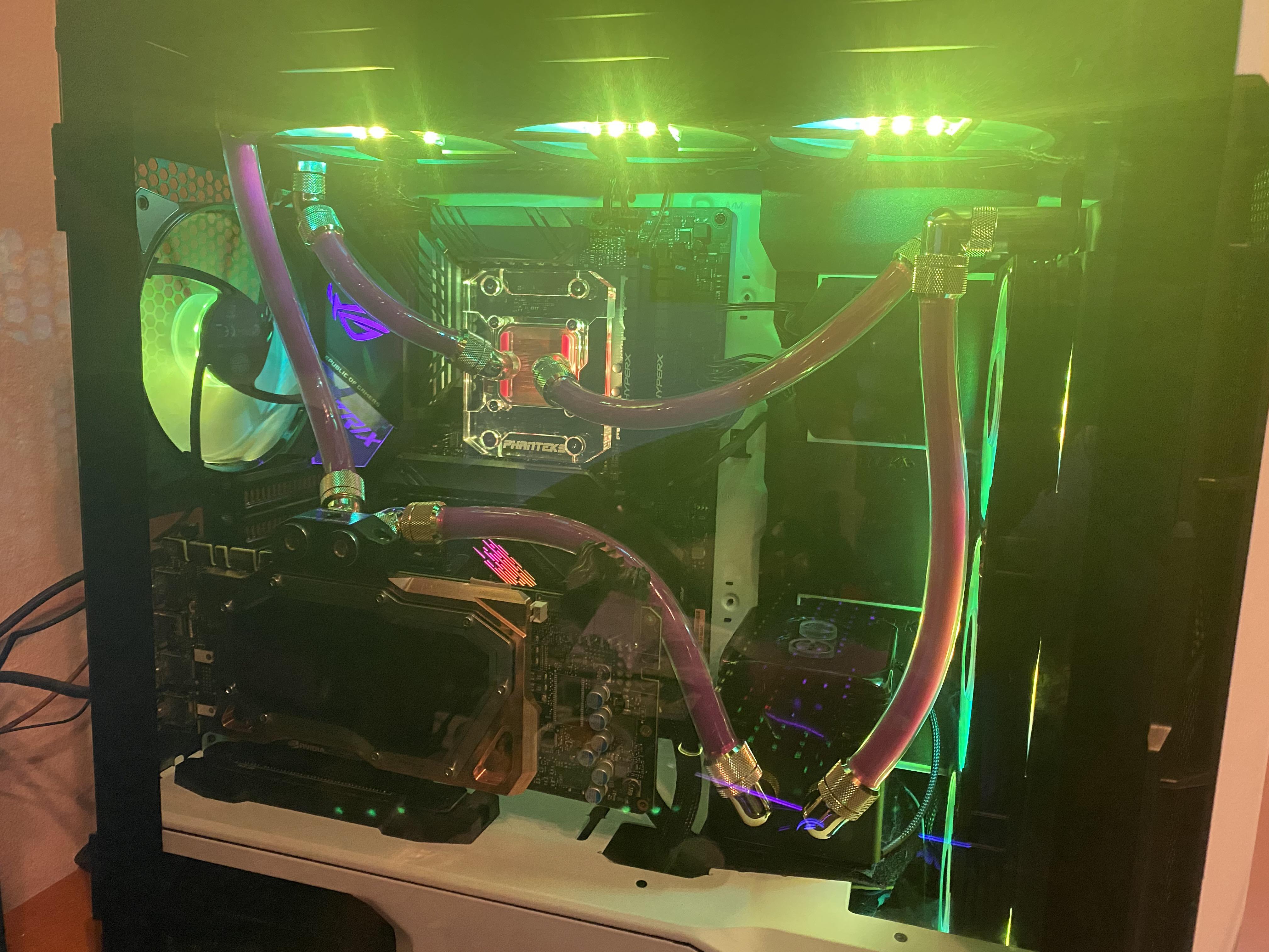 Phanteks p600s build done. Loving that case r/Phanteks
