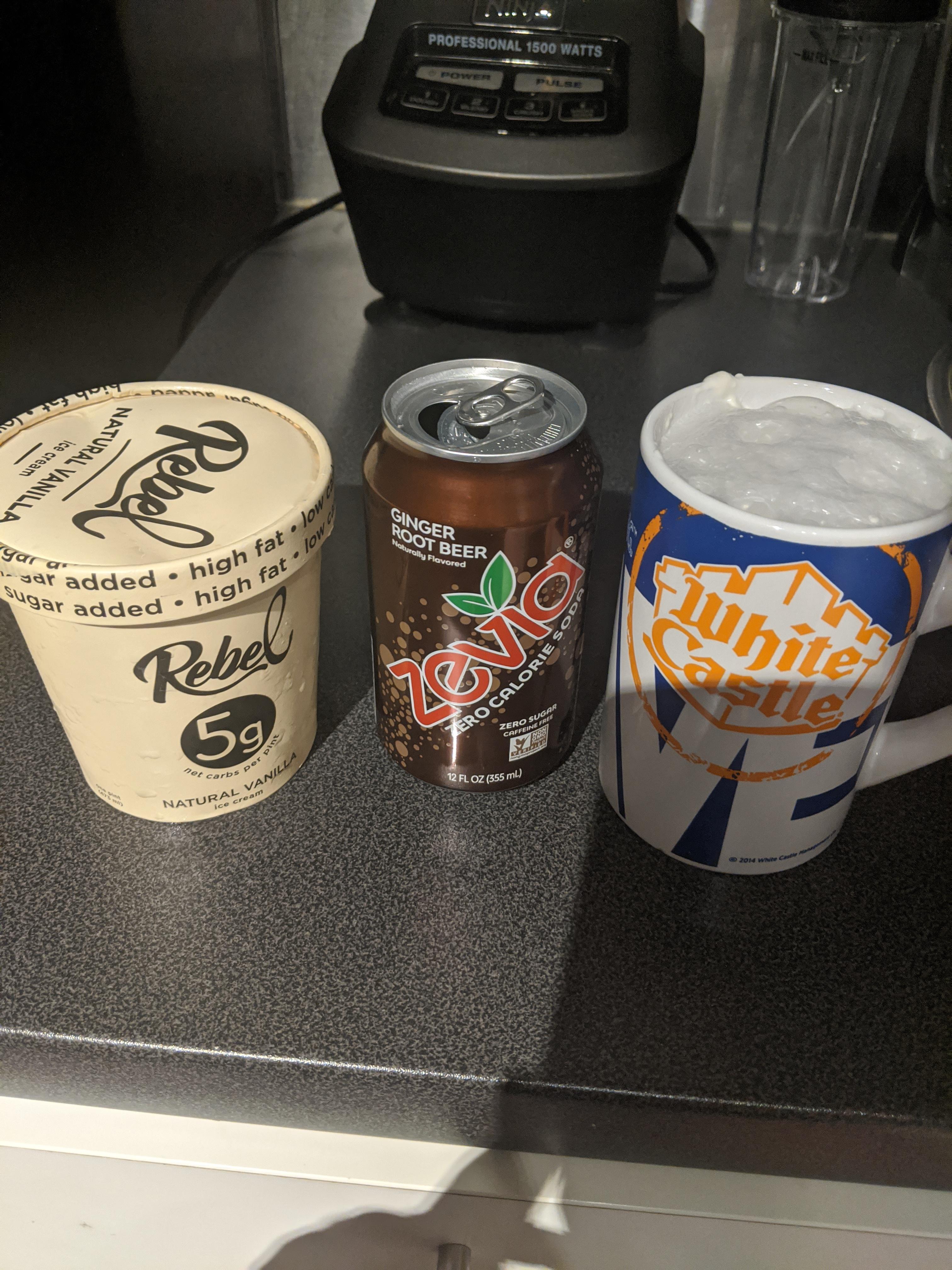 Keto root beer float r/ketorecipes