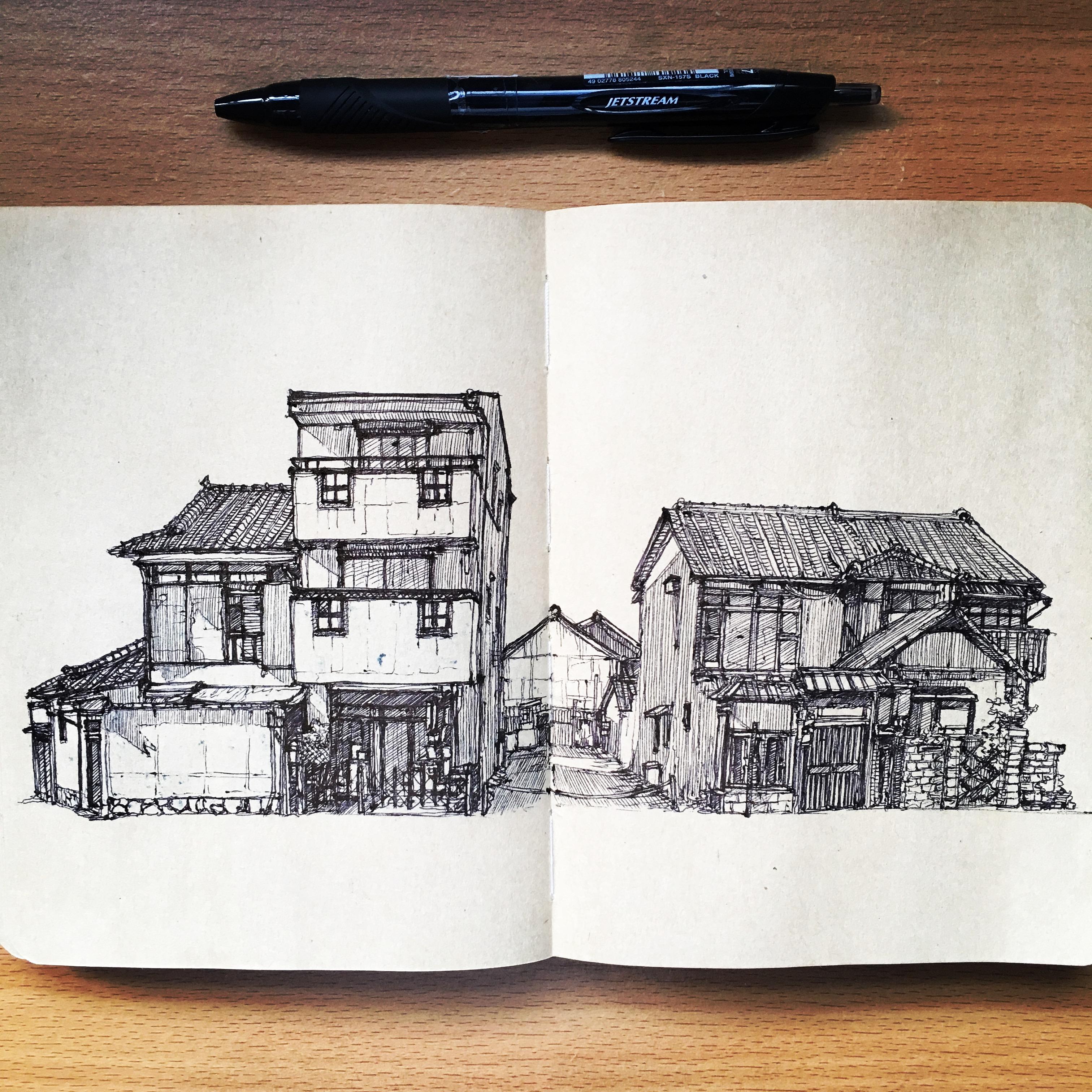 Urban Sketch r/drawing