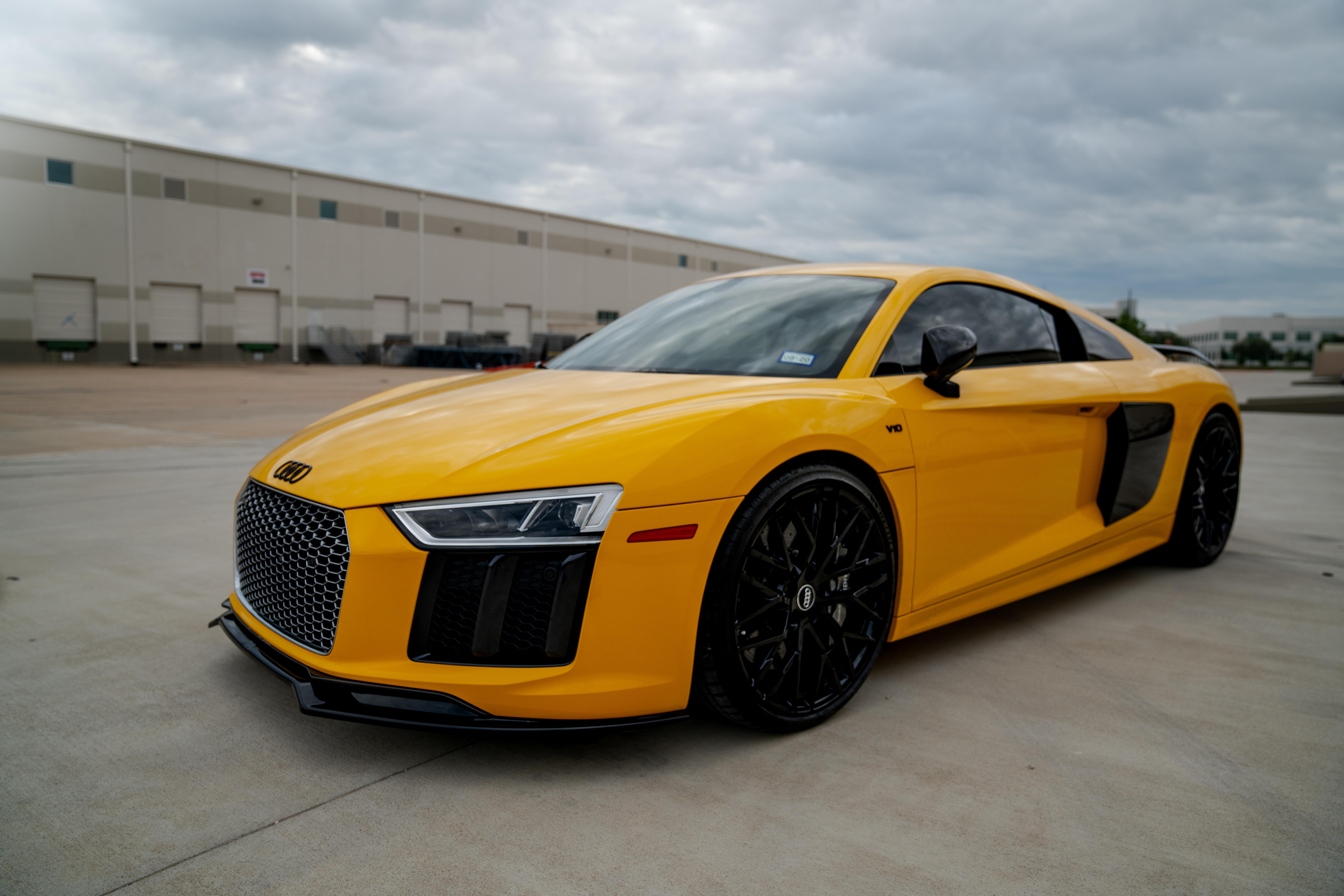 New toy, 2018 Audi R8 V10 Plus in Vegas Yellow r/carporn