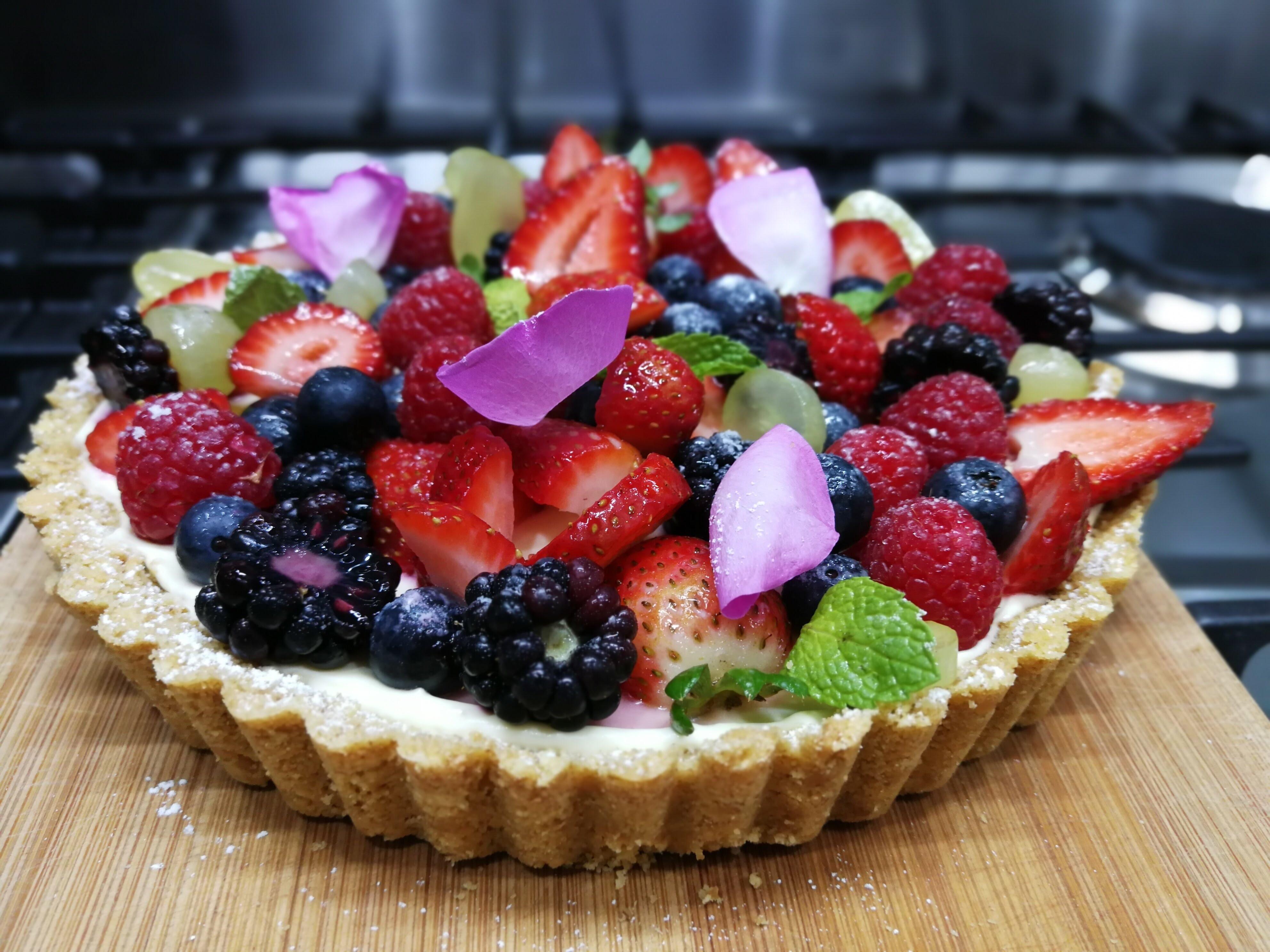 [Homemade]Fruit tart r/food