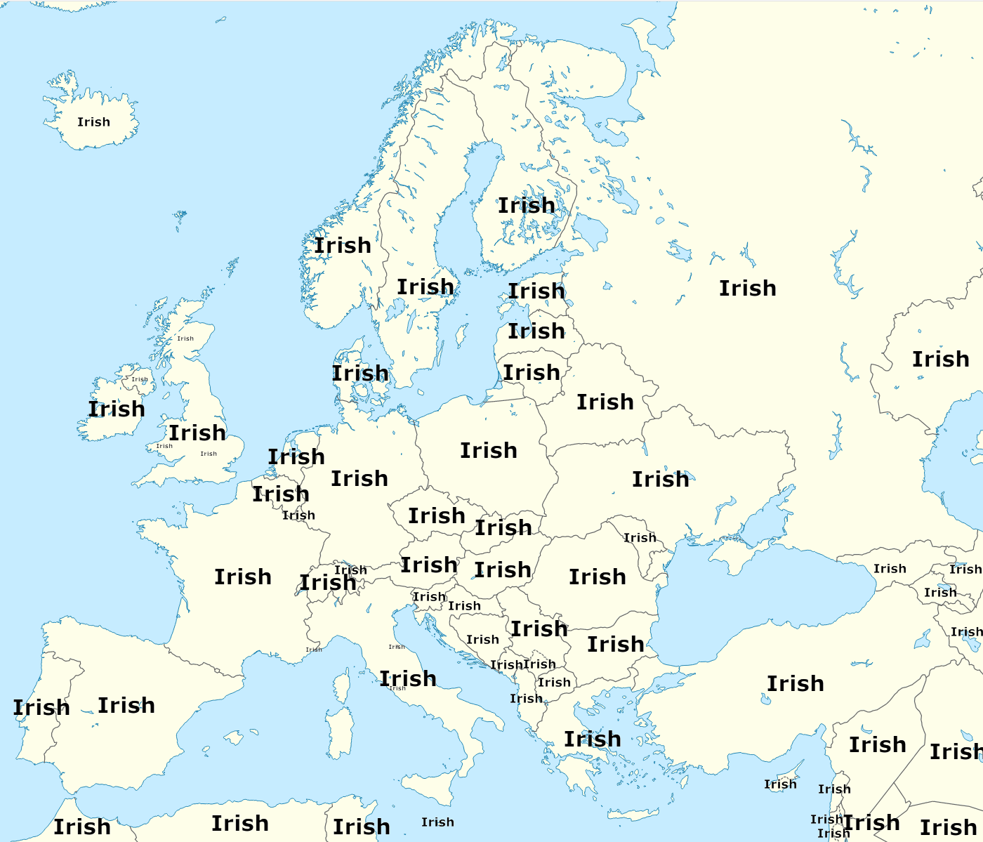 Ireland History, Map, Flag, Capital, Population, & Facts