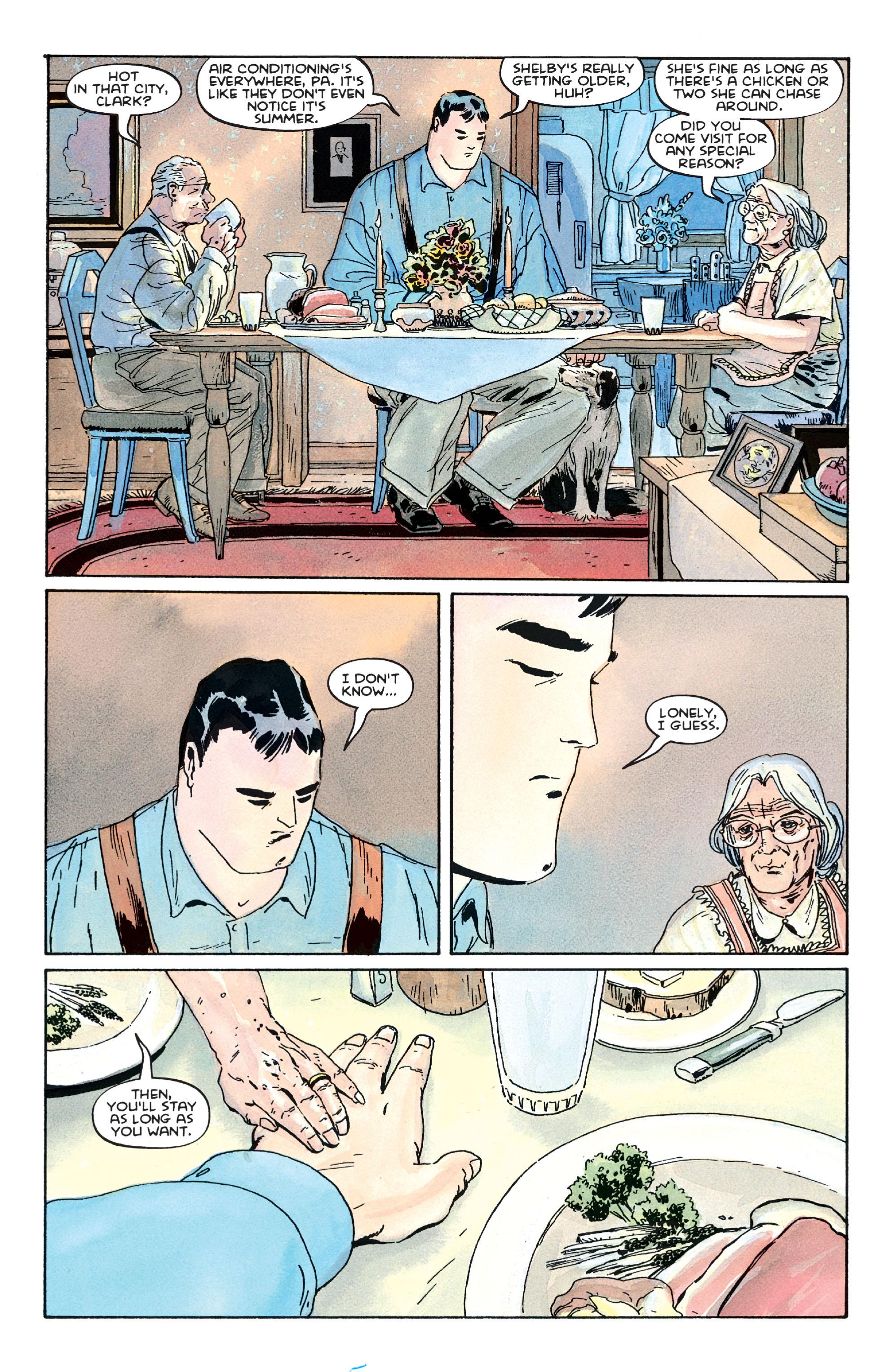 One of my favorite moments from "Superman For All Seasons". I really