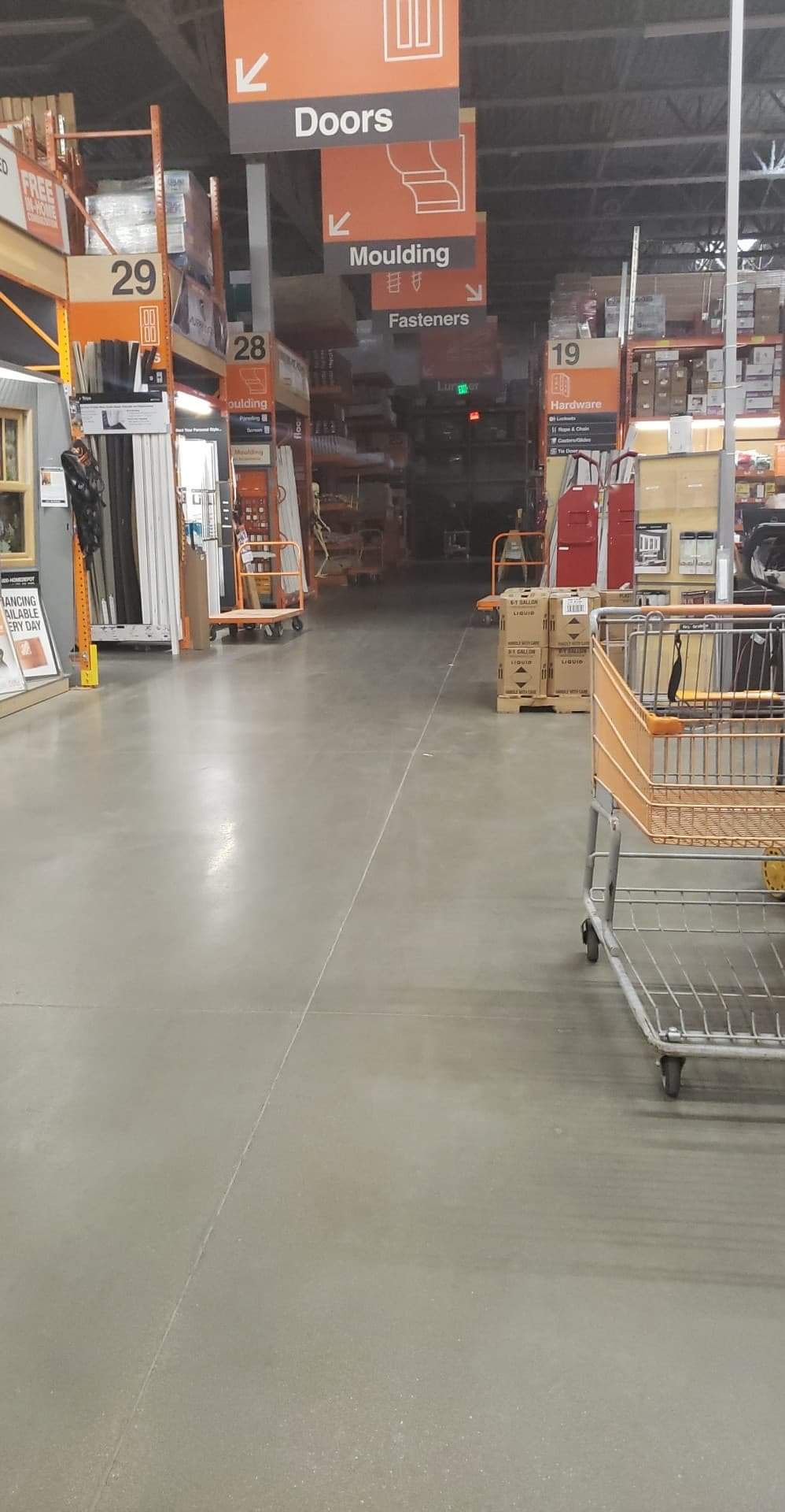 There's one Imposter at Home Depot. Orange sus. r/AmongUs