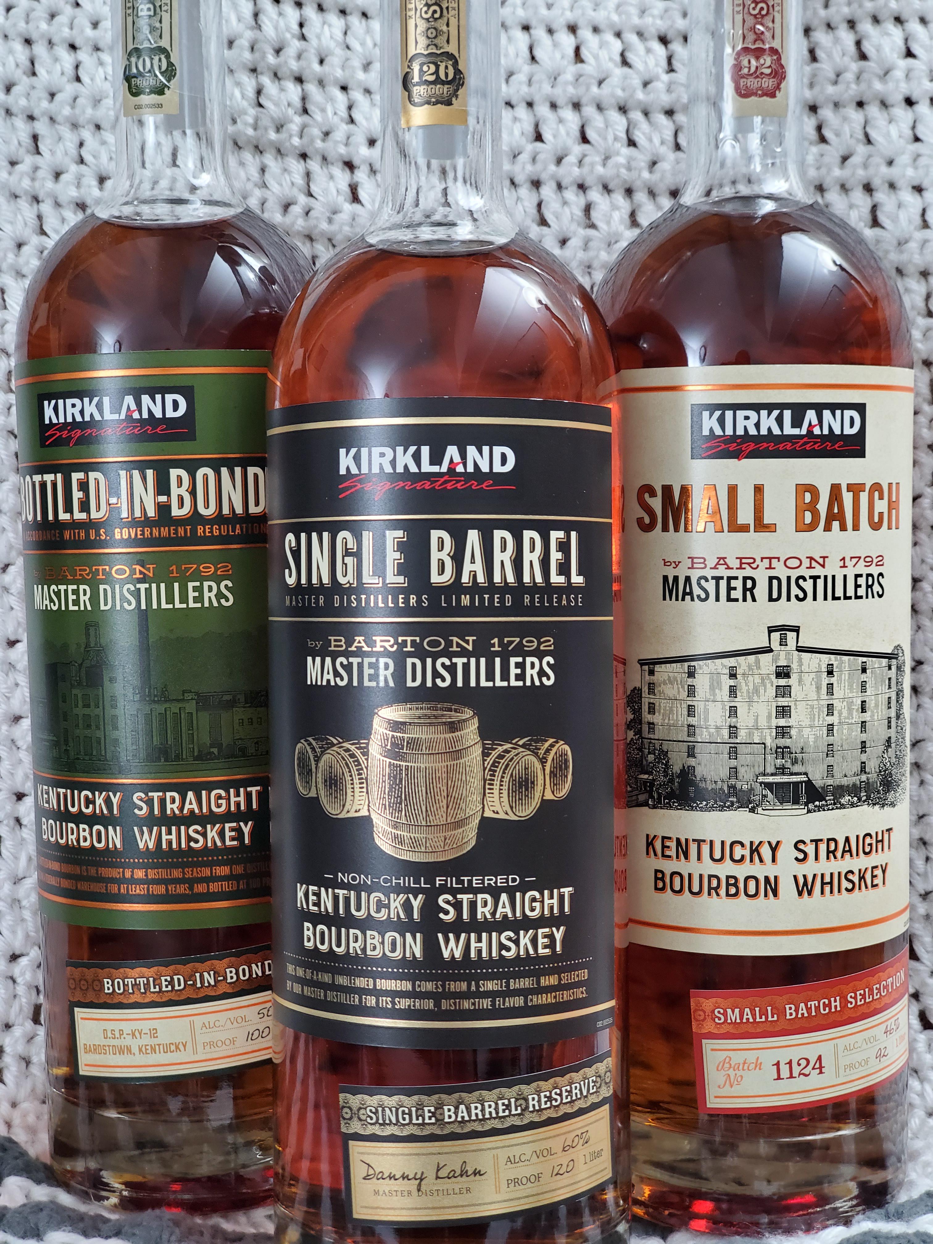 Kirkland/Barton Single Barrel Kentucky Straight Bourbon Whiskey finally