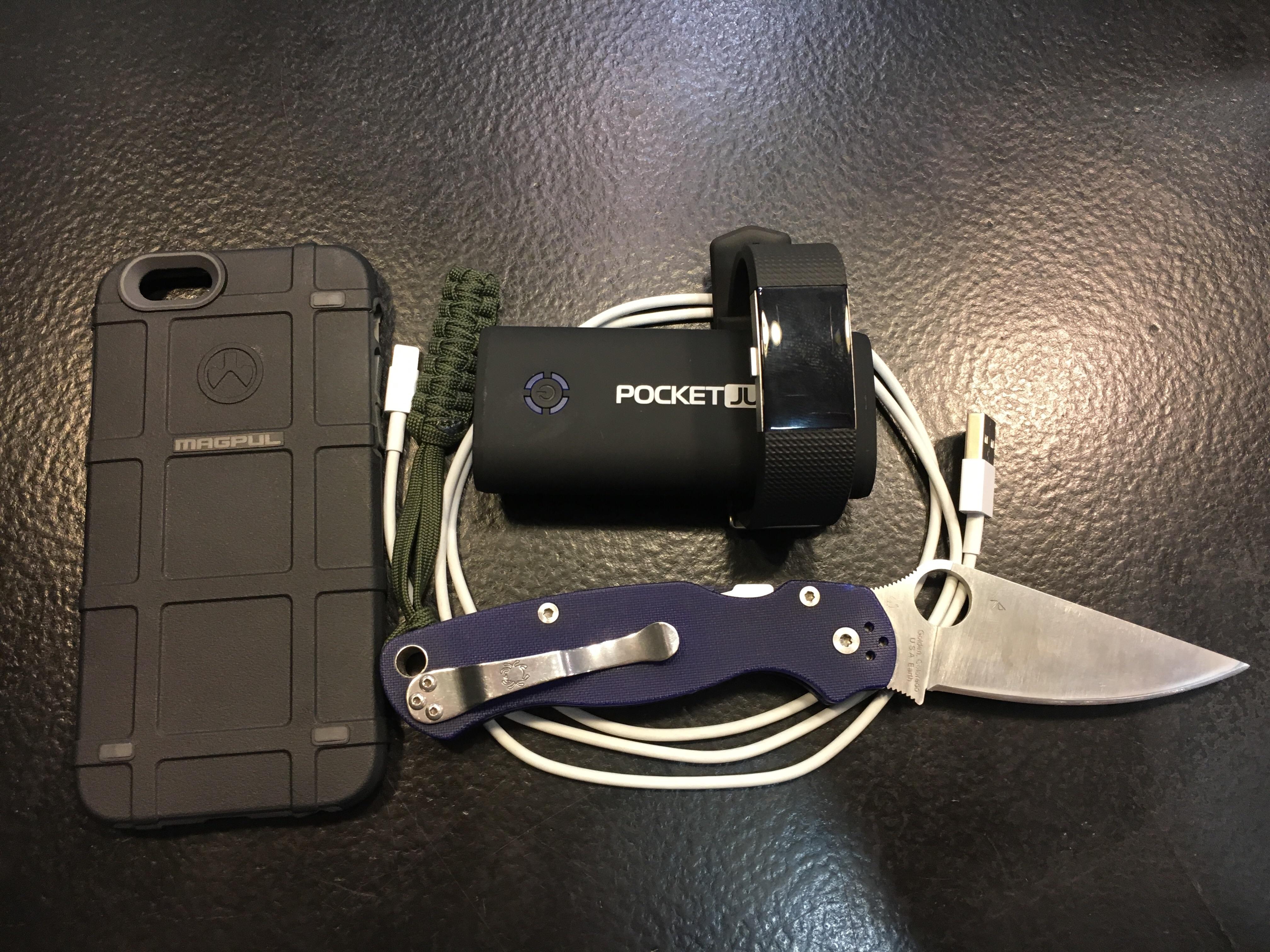 Now that I've started carrying a bag my pockets are a million times