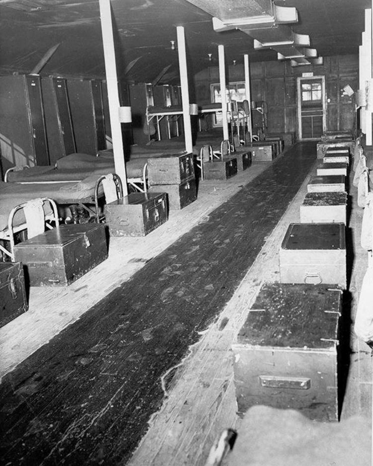U.S. Army barracks at Fort Leonard Wood in 1956. r/army