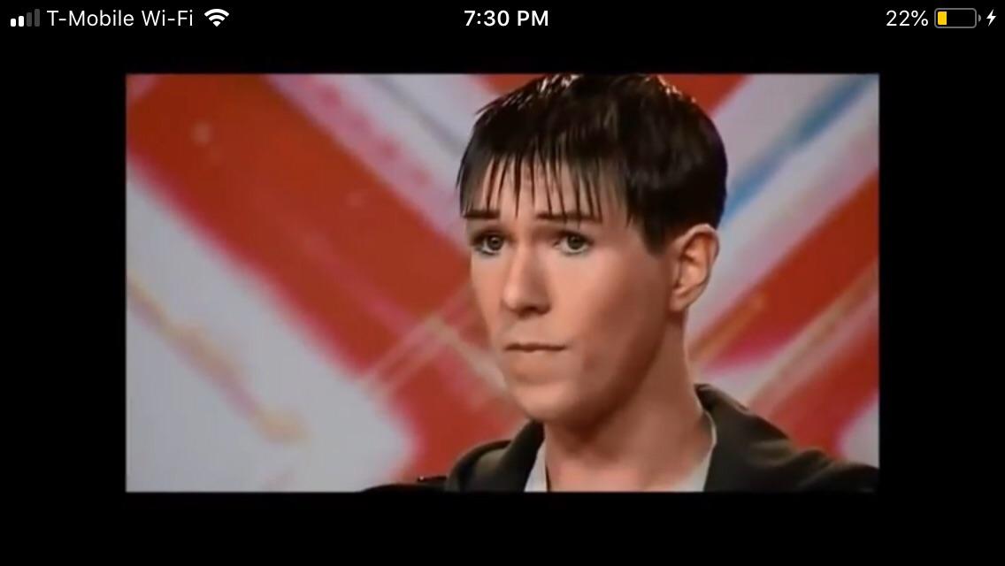 X factor auditions are the best for bad eyebrows. awefuleyebrows