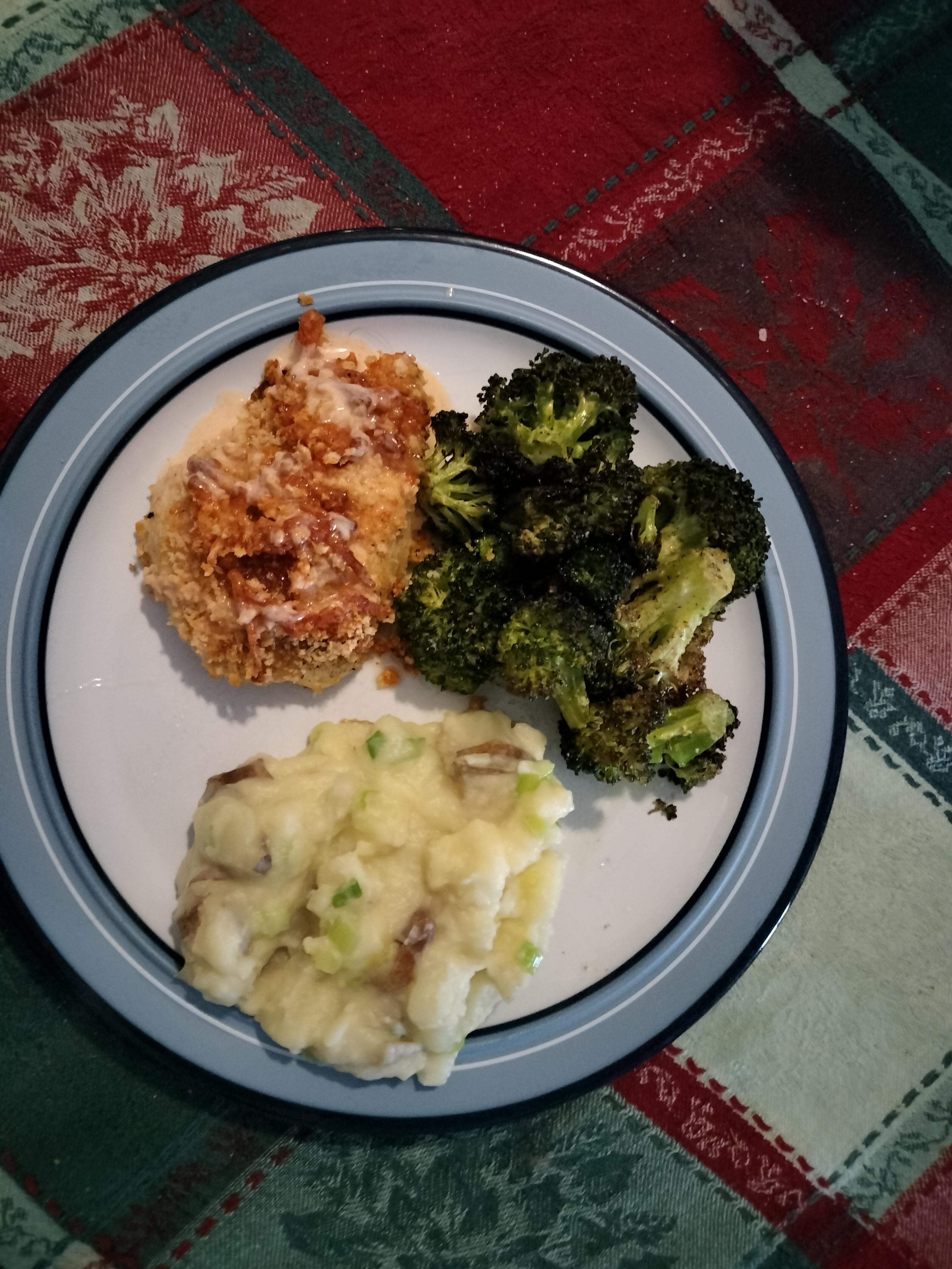 Kickin Cayenne Chicken, solid 8/10. added Frank's red hot into the