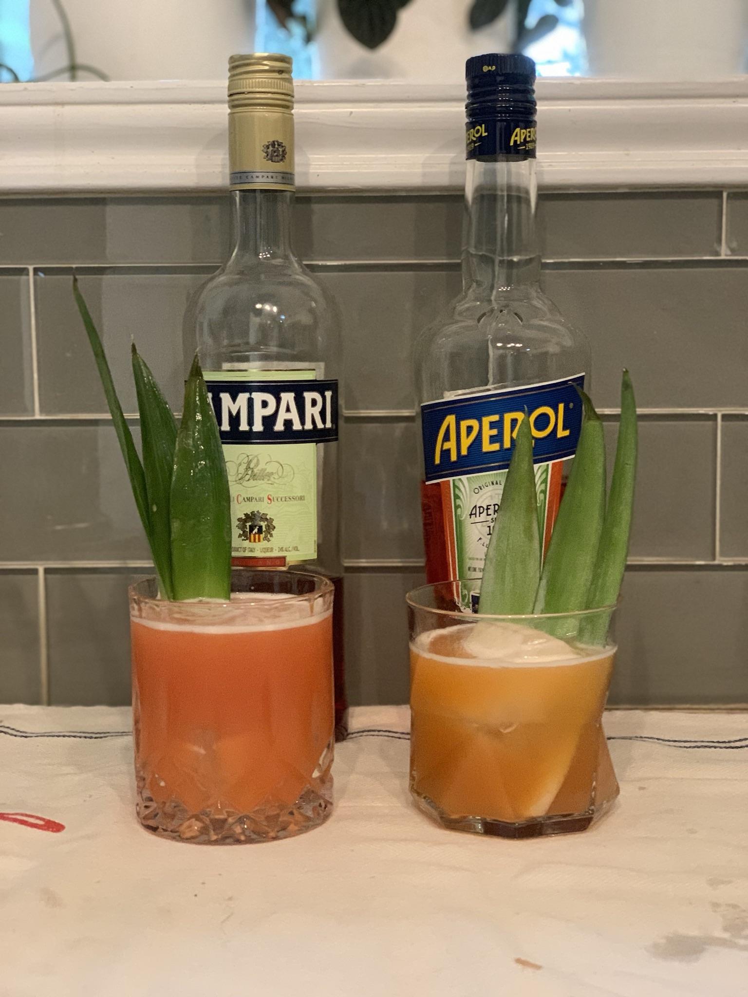 Jumping on the Jungle Bird bandwagon with a taste test cocktails