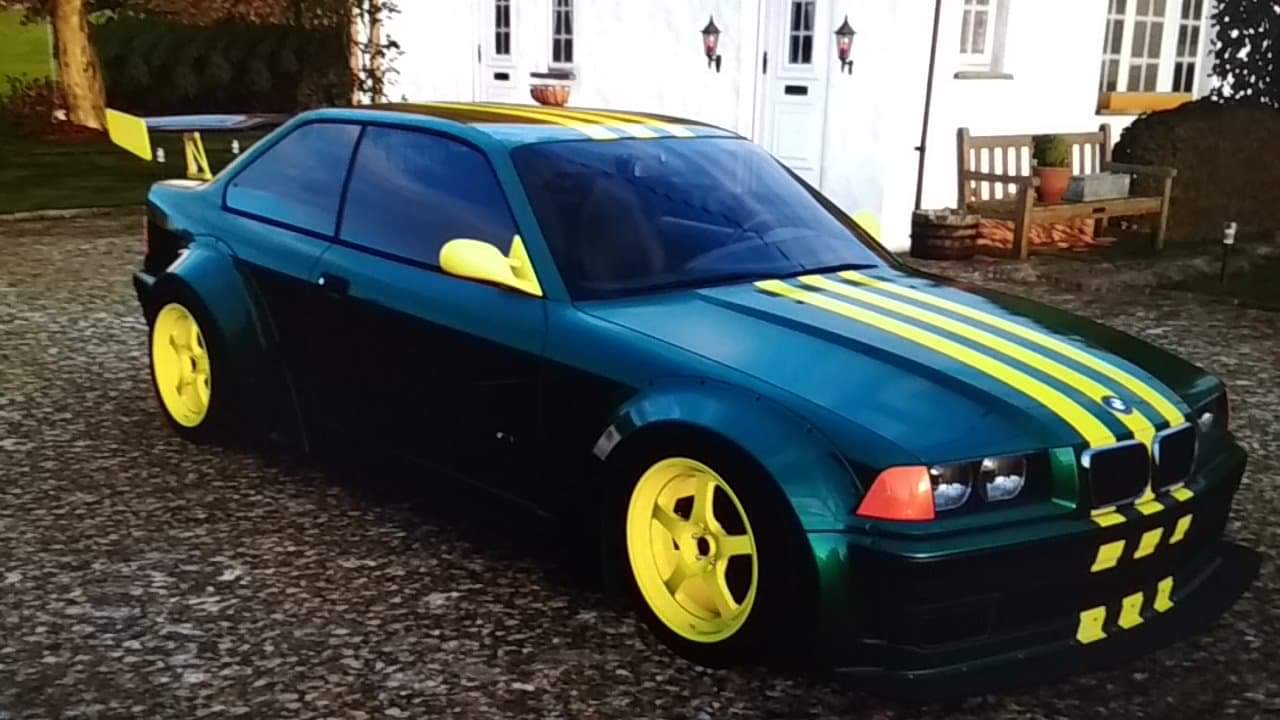 I've made Adidas e36, classic slavic car 👌 r/ForzaHorizon