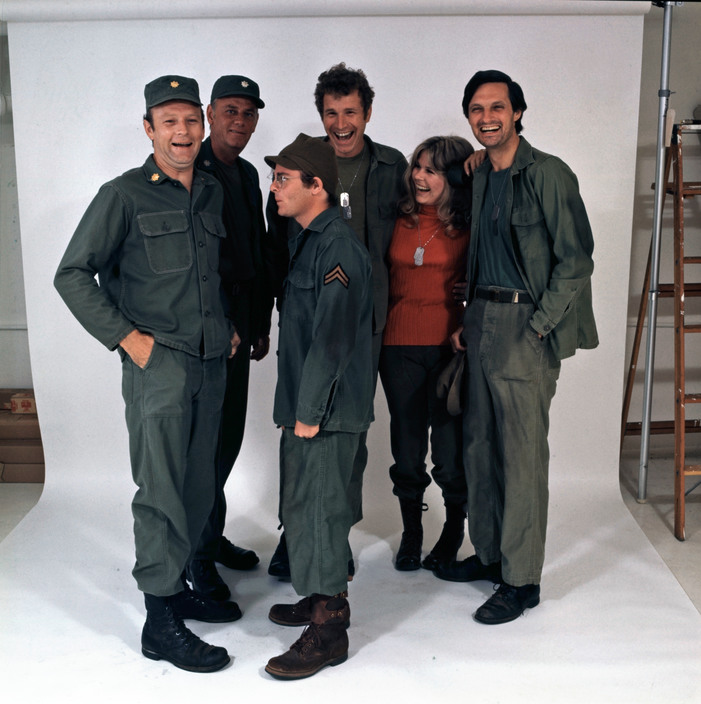 The cast of M*A*S*H 1972 OldSchoolCool