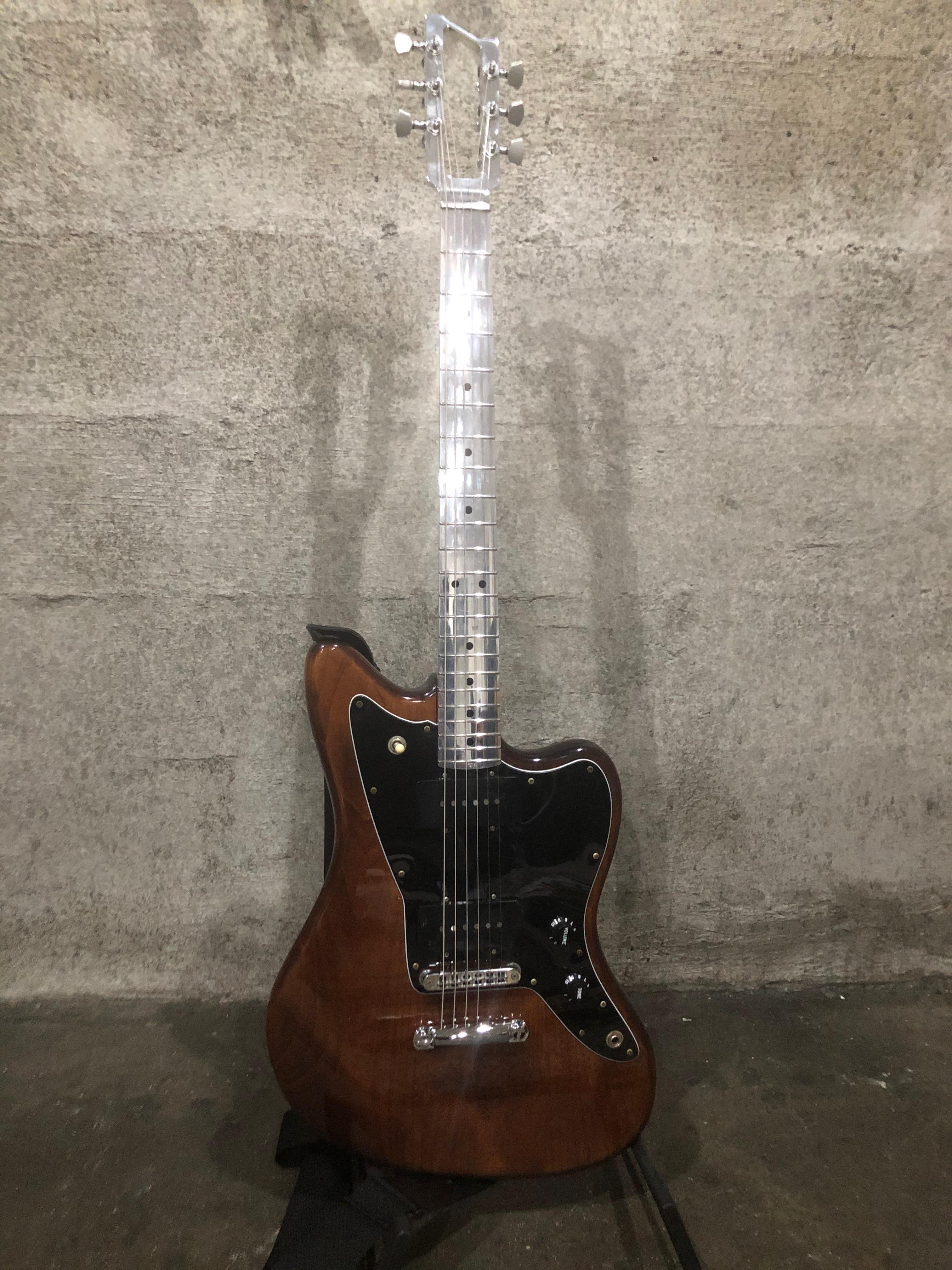Robot Graves Aluminum Neck on American Jazzmaster Special Body r