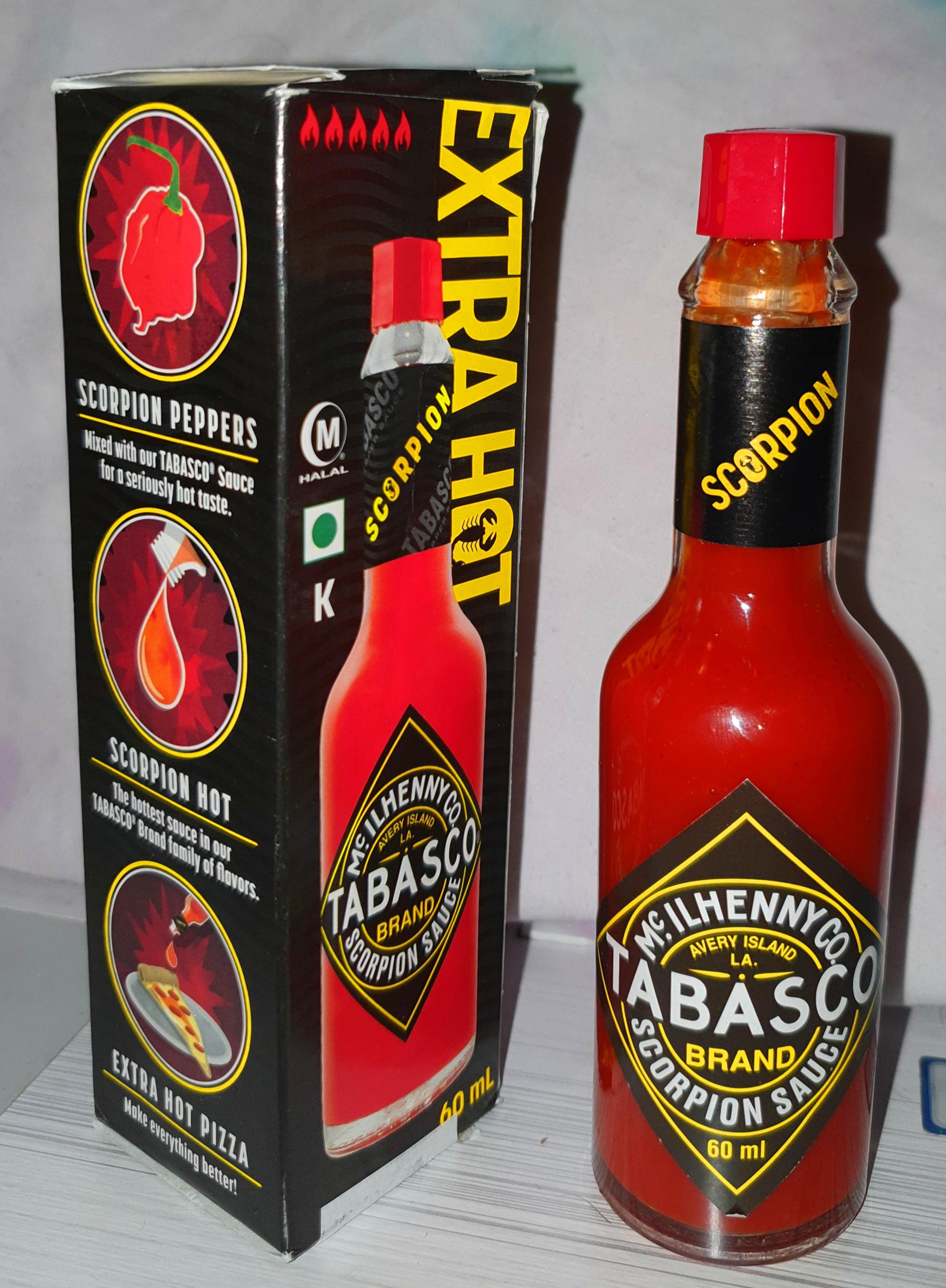 Treated myself to a limited edition Scorpion Tabasco bottle r/spicy
