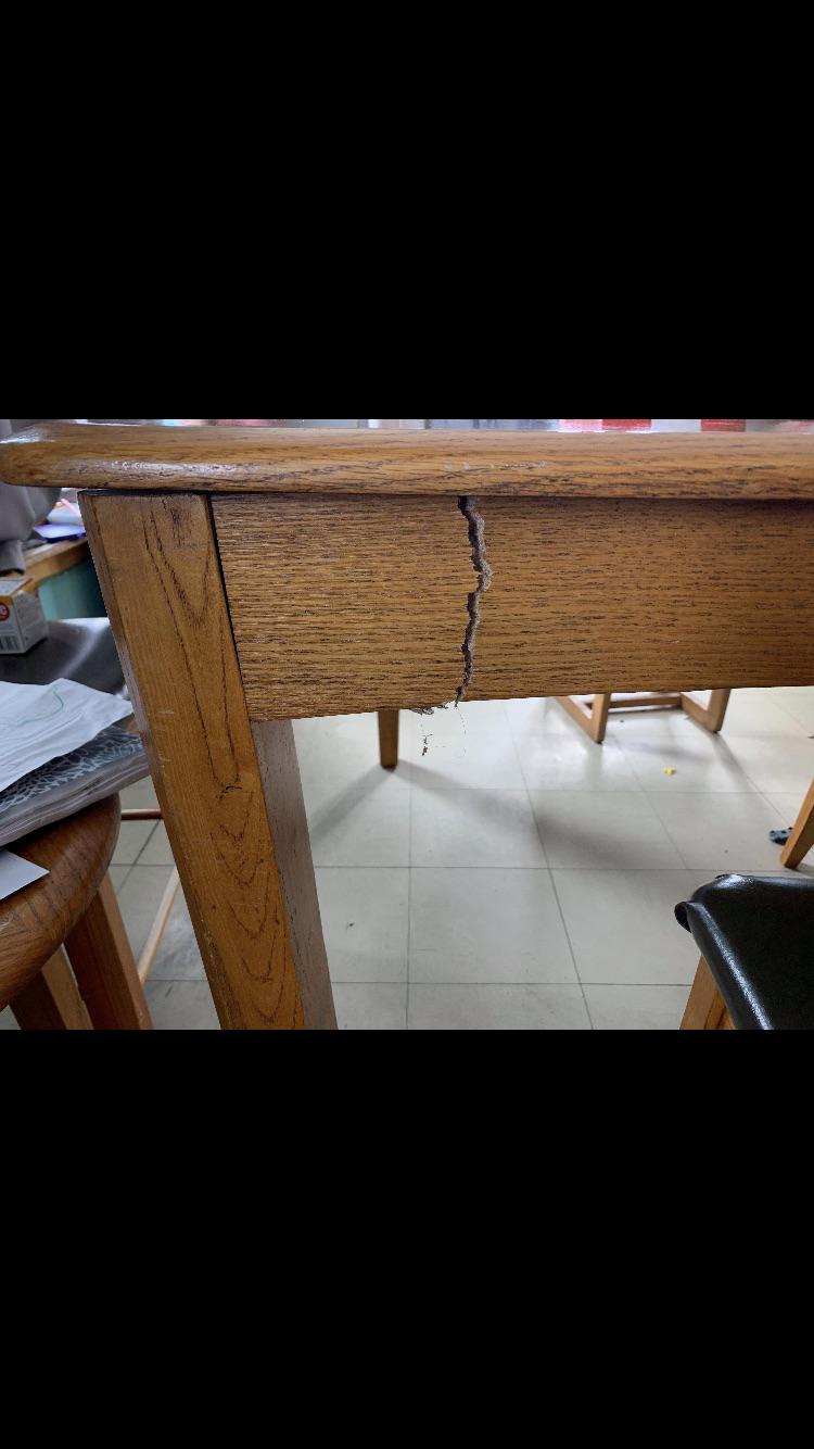 Tall table repair, what would be the best way to repair this table? r