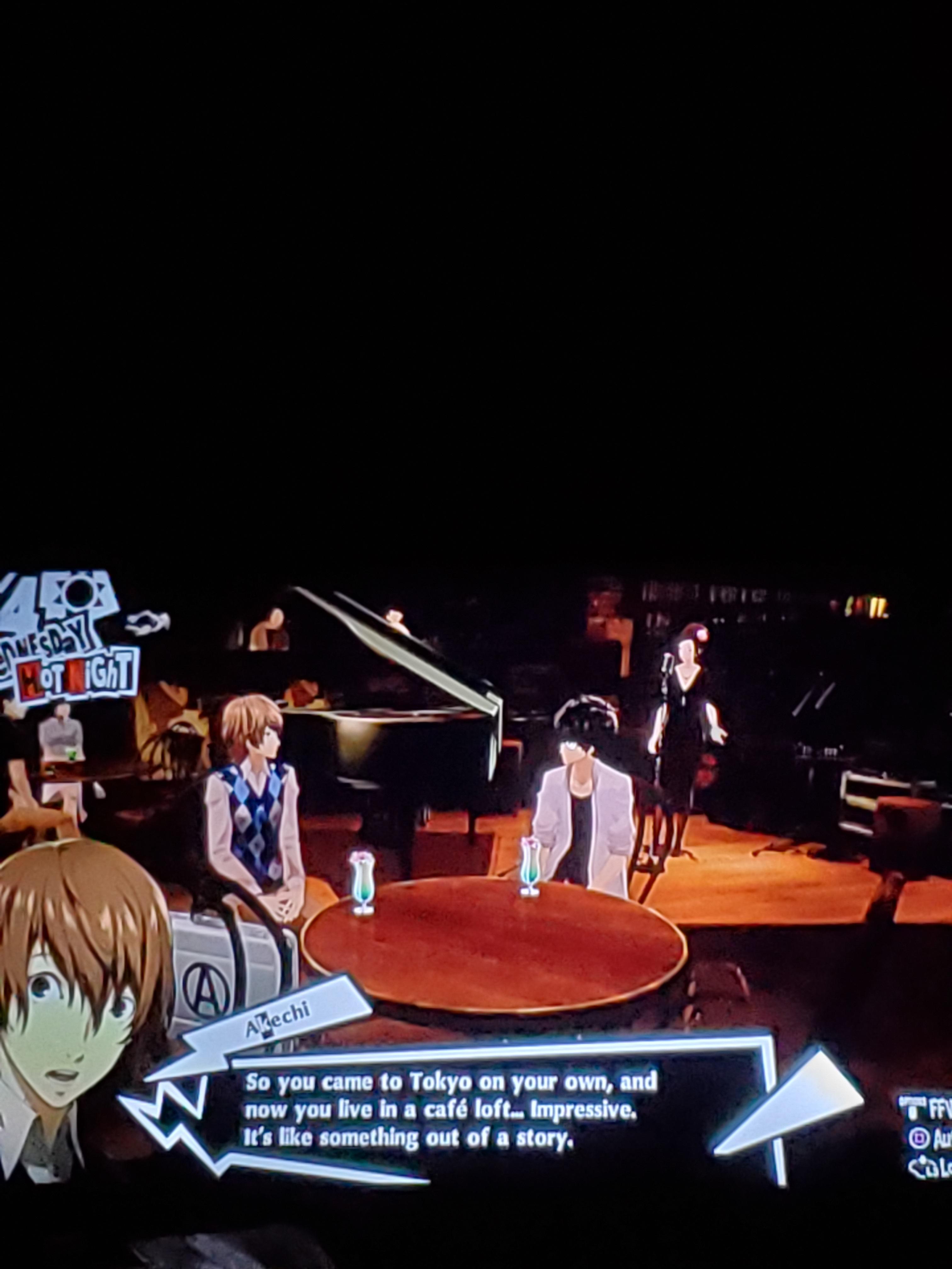 Anyone else feel like the jazz cafe singer is a in game nod to the